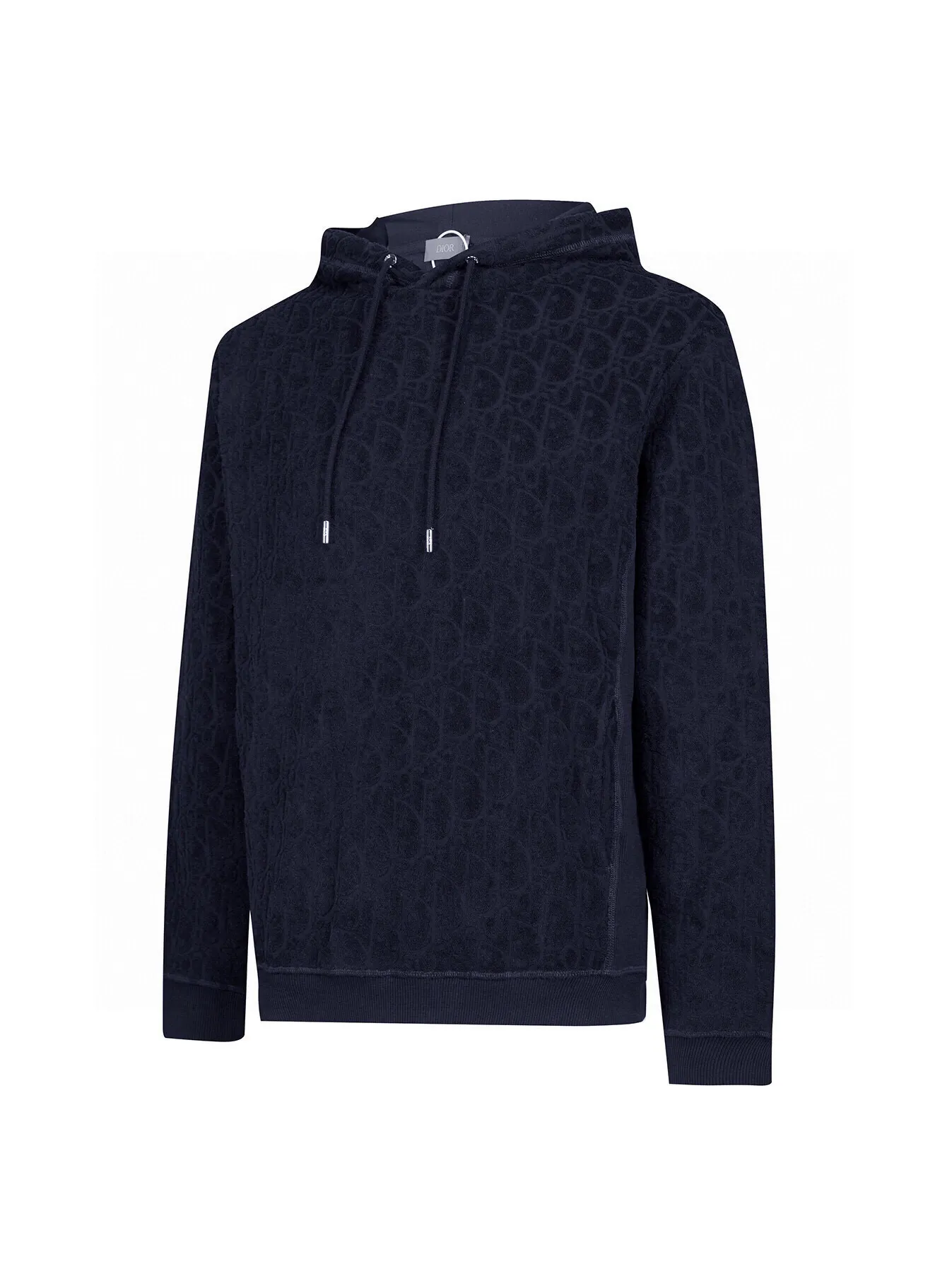 Oblique Terry Cotton Jacquard Hoodie D19516071