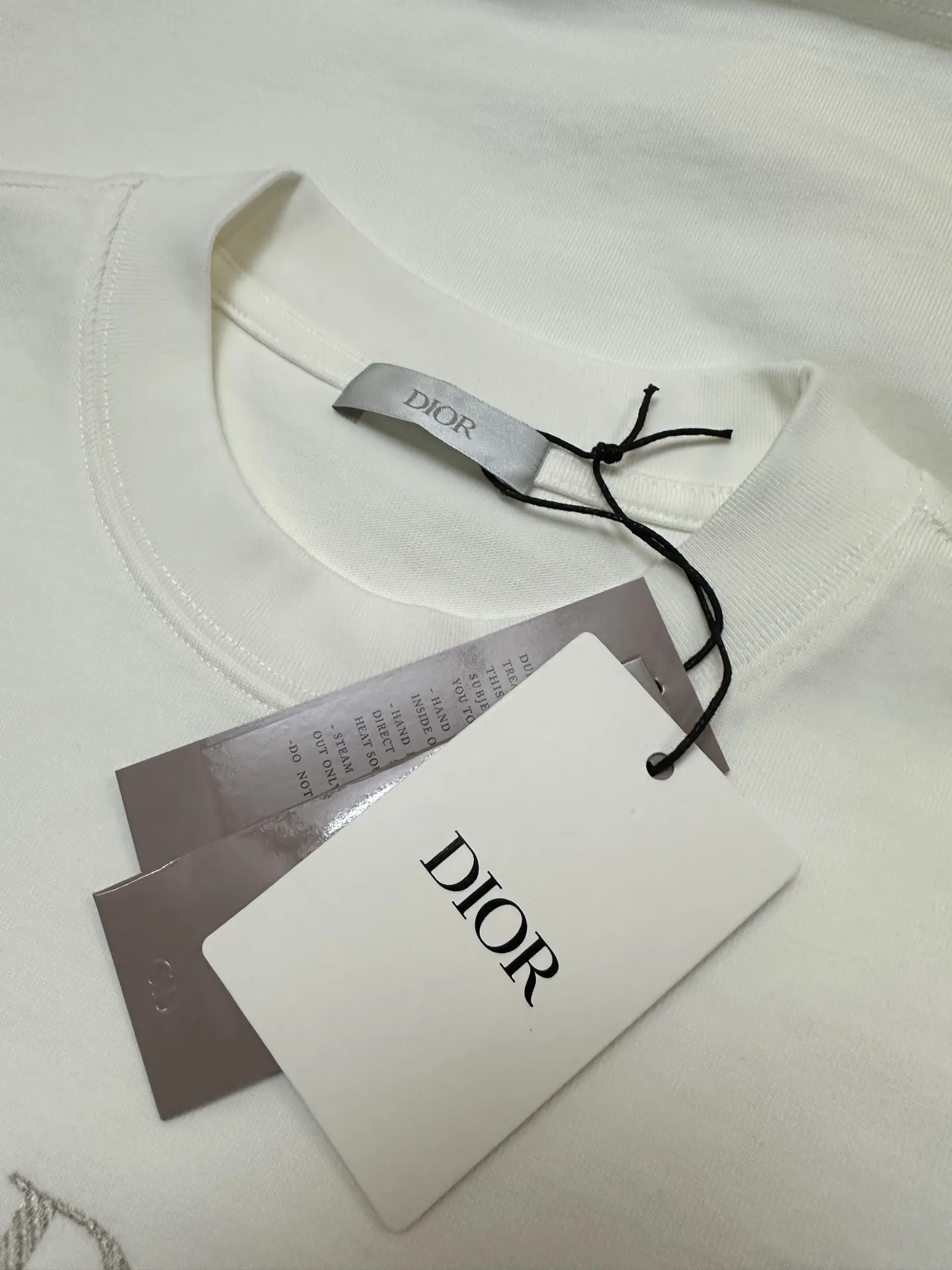 Embroidered Heavyweight Cotton T-Shirt D19511190 — view 6