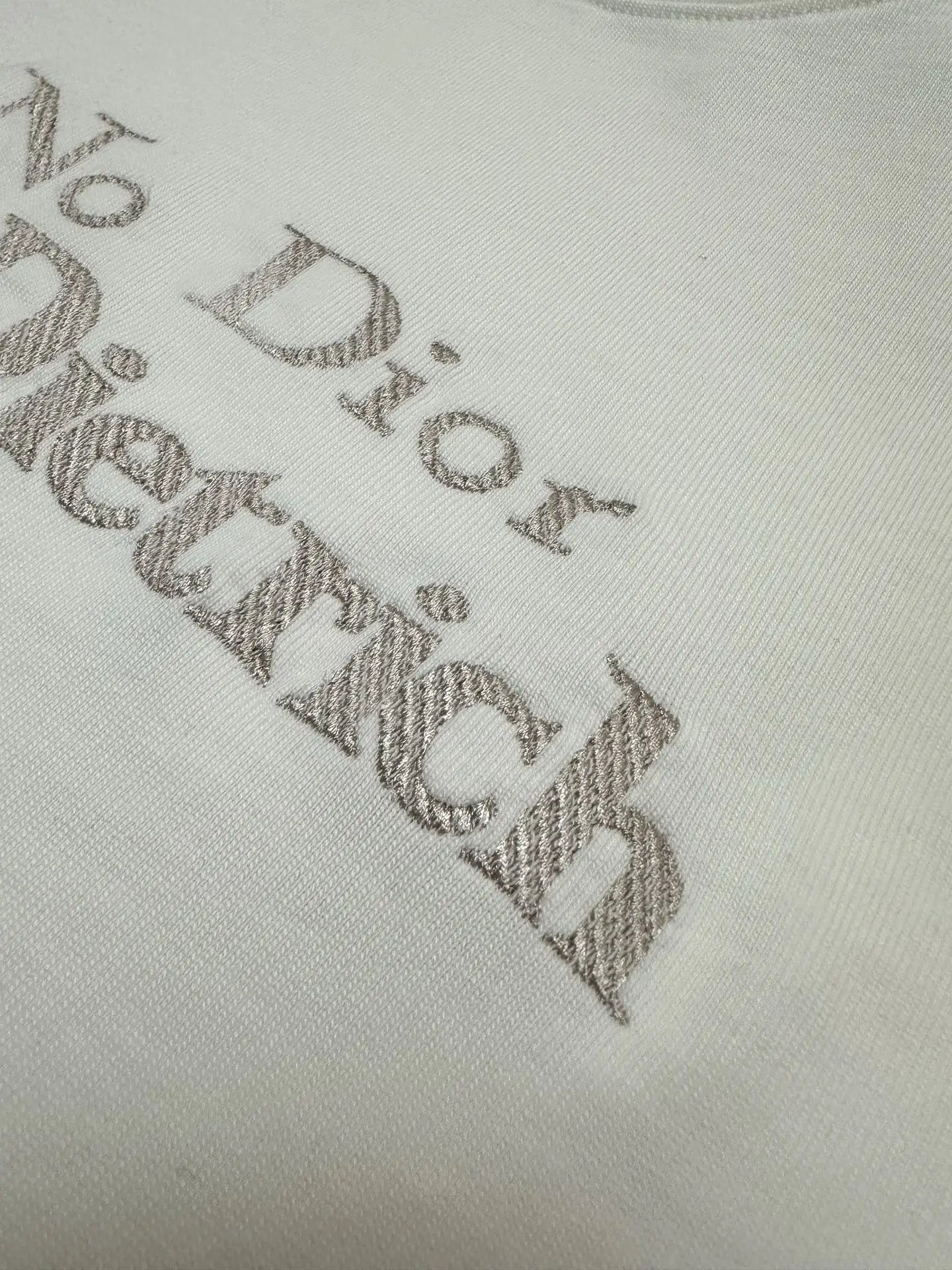 Embroidered Heavyweight Cotton T-Shirt D19511190 — view 7