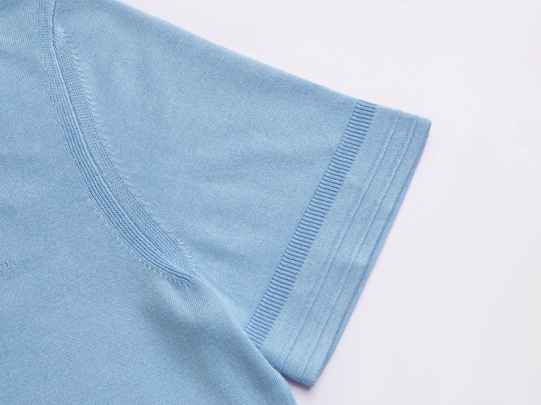 Cashmere-Blend Knit Polo Shirt D20015274 — view 8
