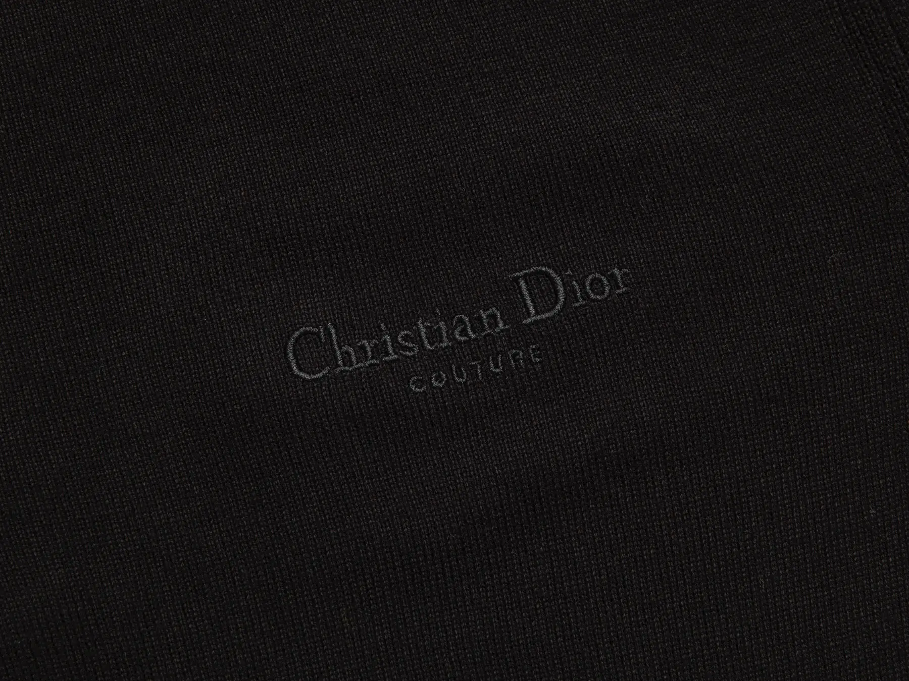 Christian Dior Couture Cashmere Knit Polo Shirt D20015273 — view 6