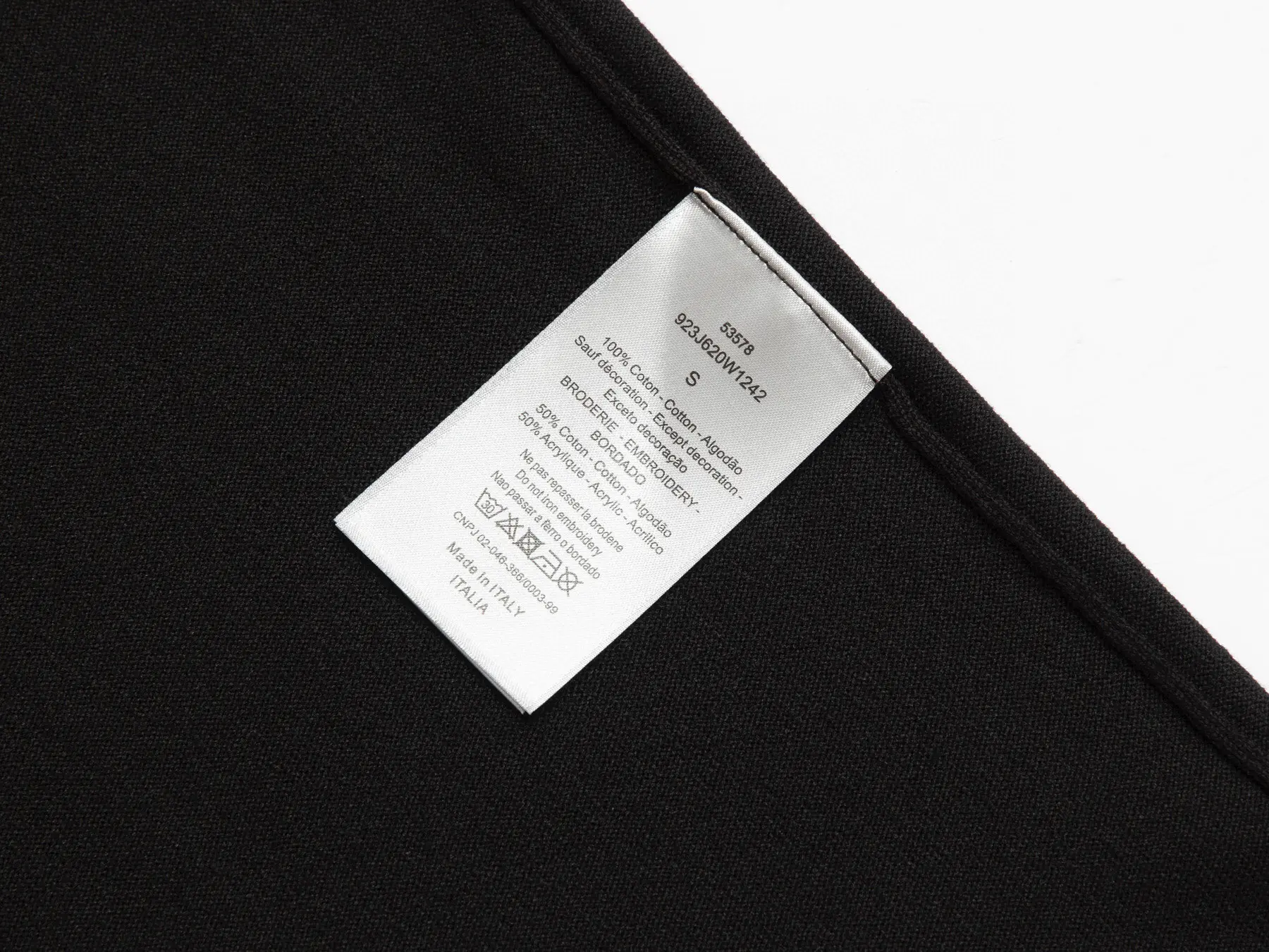 Christian Dior Couture Cashmere Knit Polo Shirt D20015273 — view 7