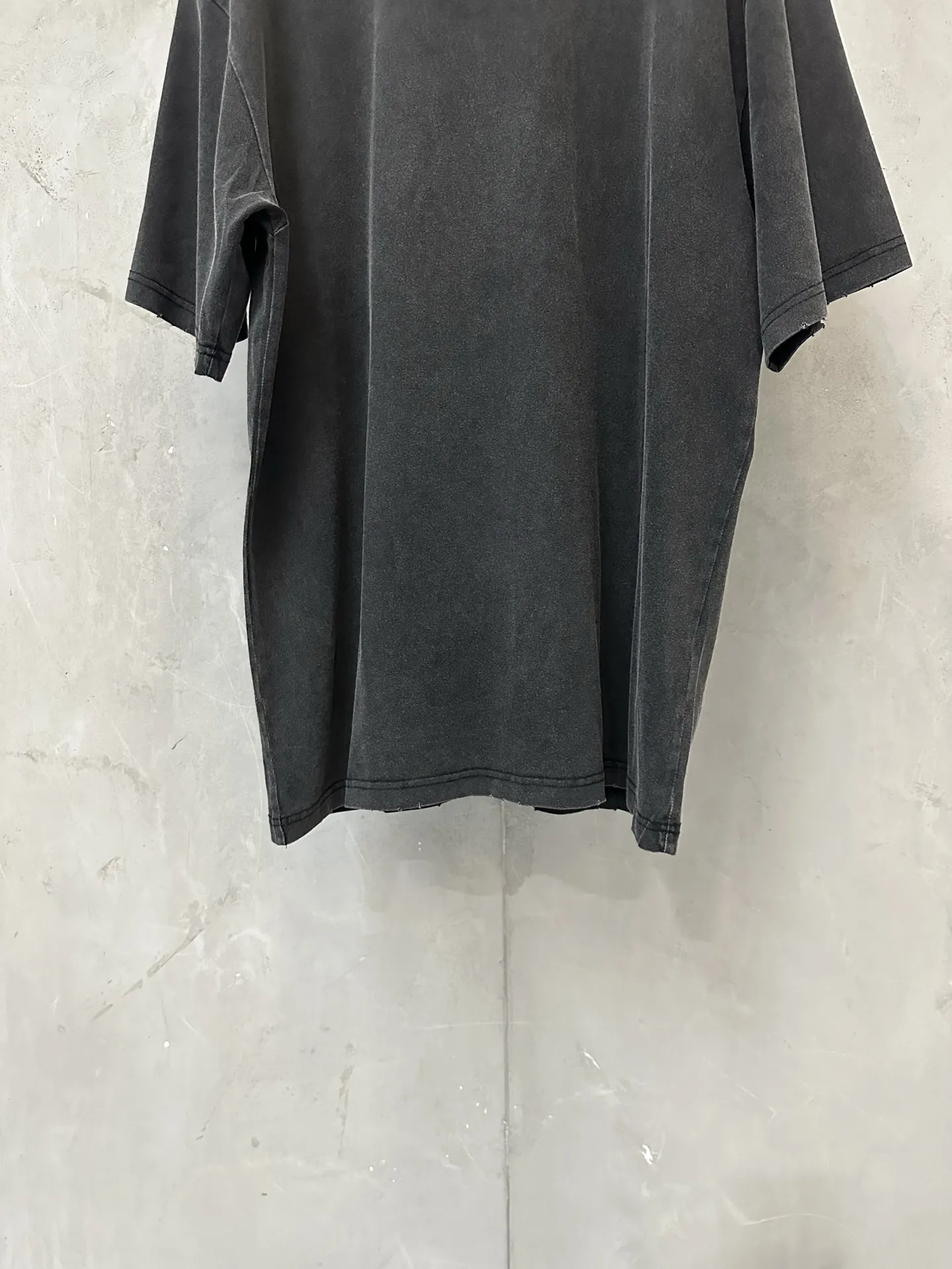 Hotfix Rhinestone Logo Cotton T-Shirt D20023129 — view 4