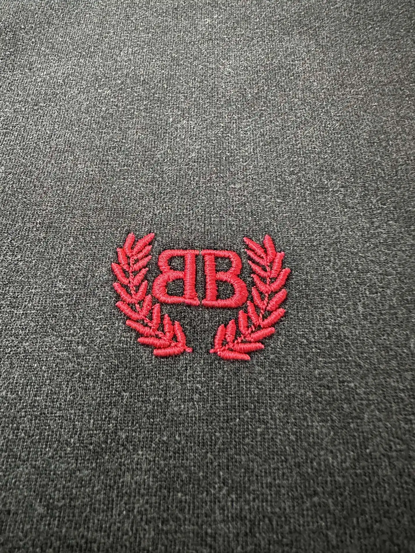 Logo Embroidery Washed Cotton T-Shirt D20018908 — view 7