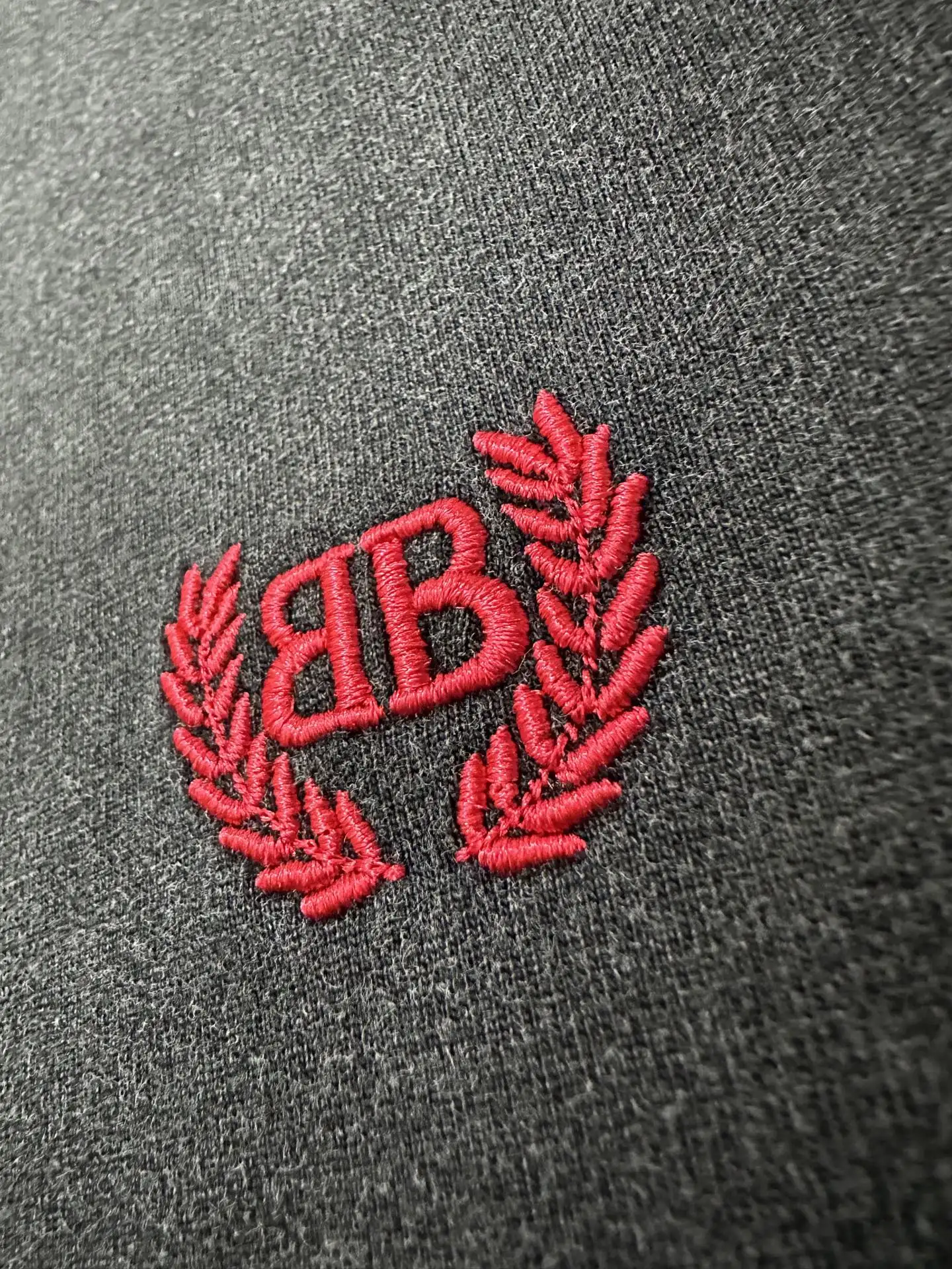 Logo Embroidery Washed Cotton T-Shirt D20018908 — view 8