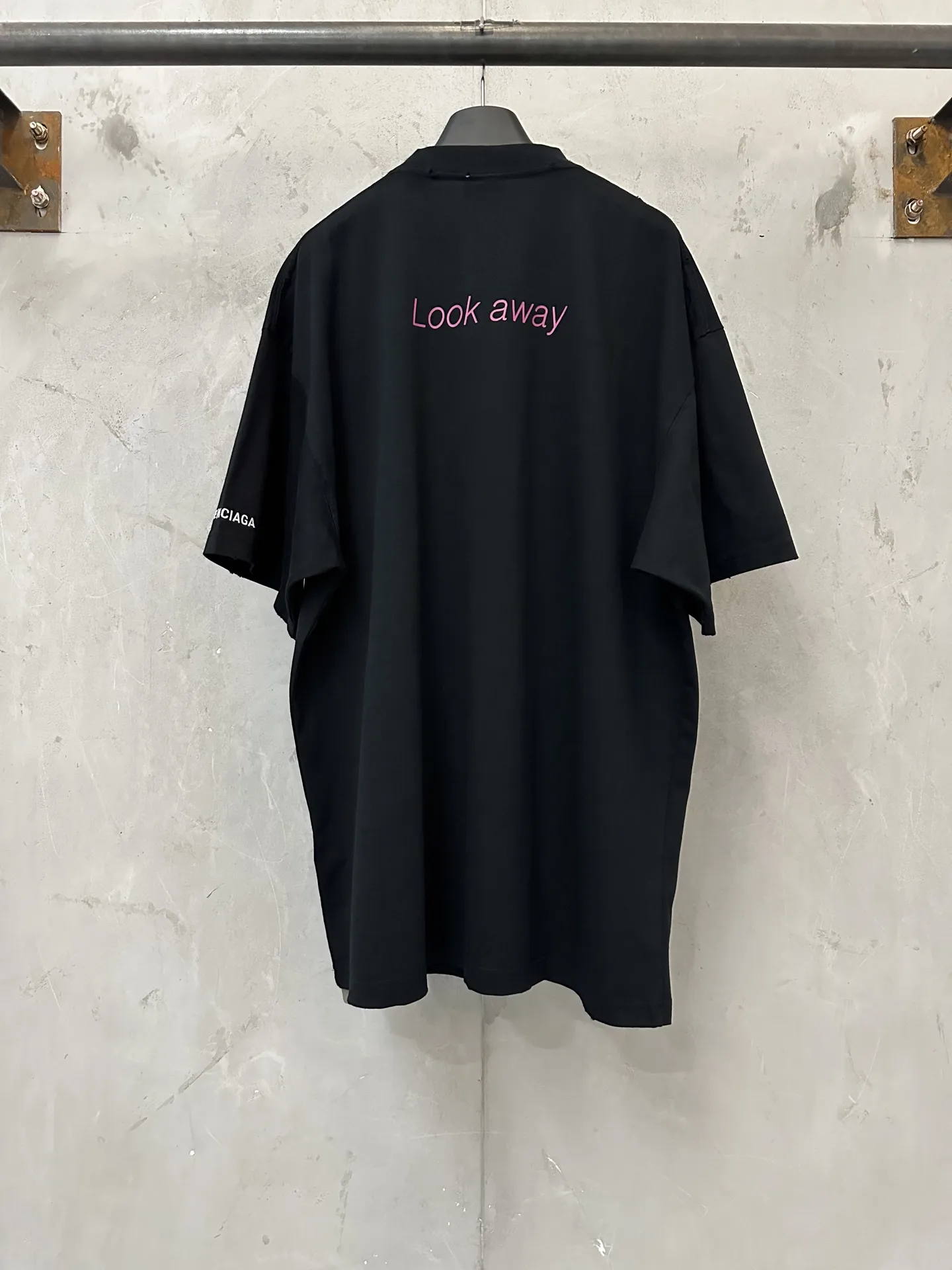 Euphoria Print Oversized Cotton T-Shirt D20023735 — view 2