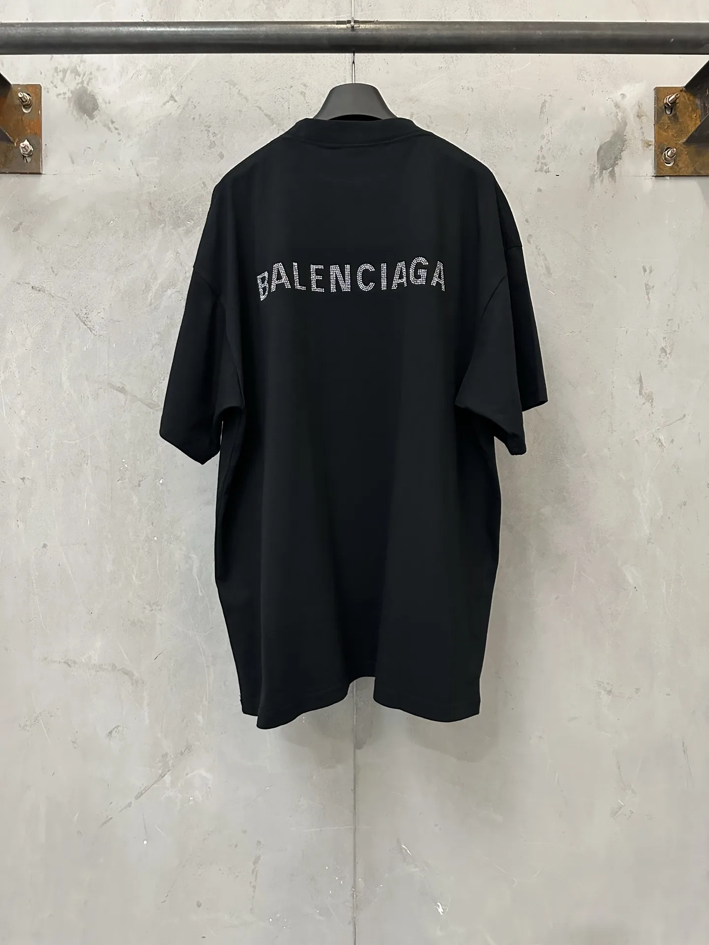 Rhinestone Logo Oversized T-Shirt D20018892 — view 2