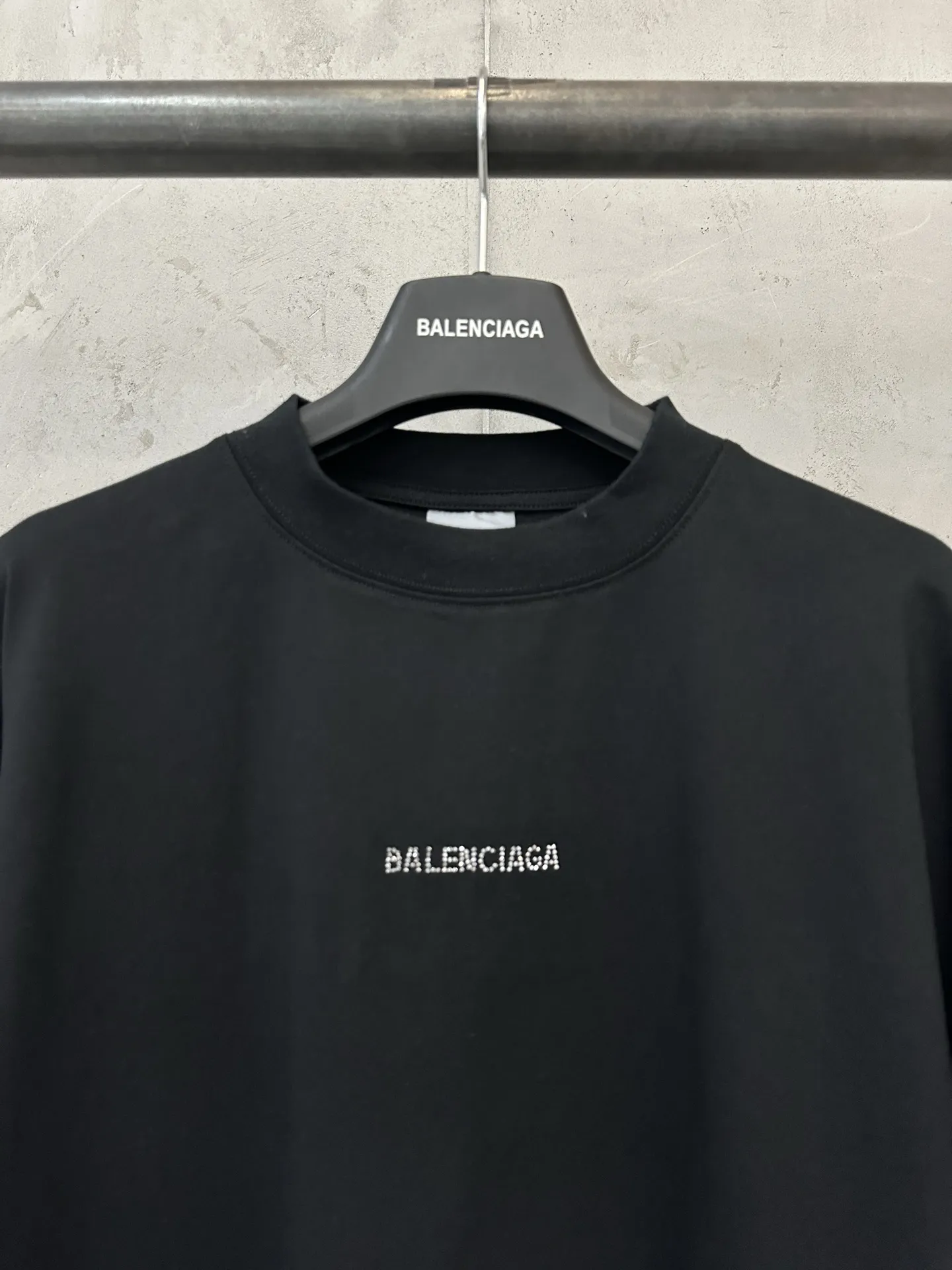Rhinestone Logo Oversized T-Shirt D20018892 — view 5