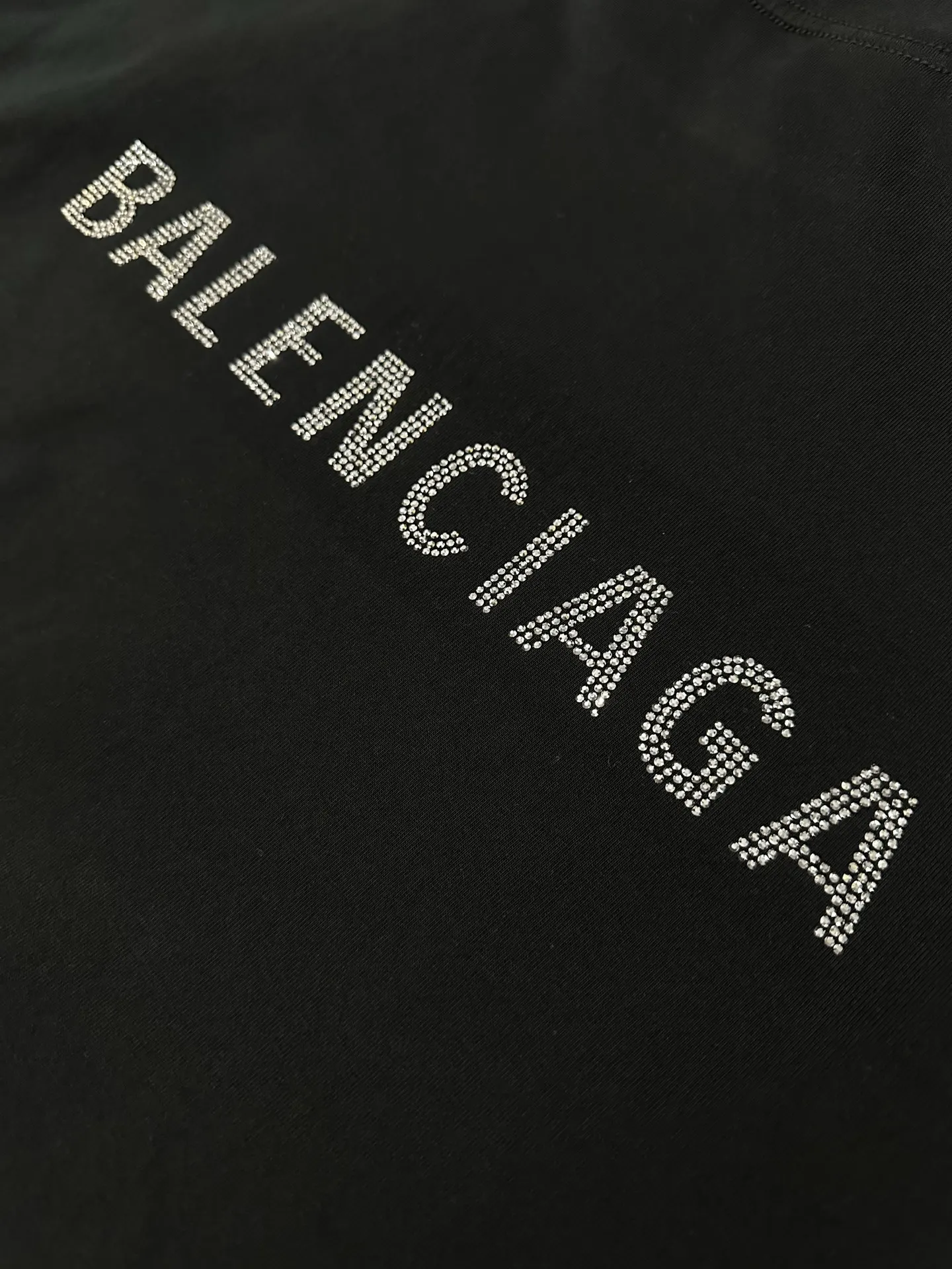 Rhinestone Logo Oversized T-Shirt D20018892 — view 8