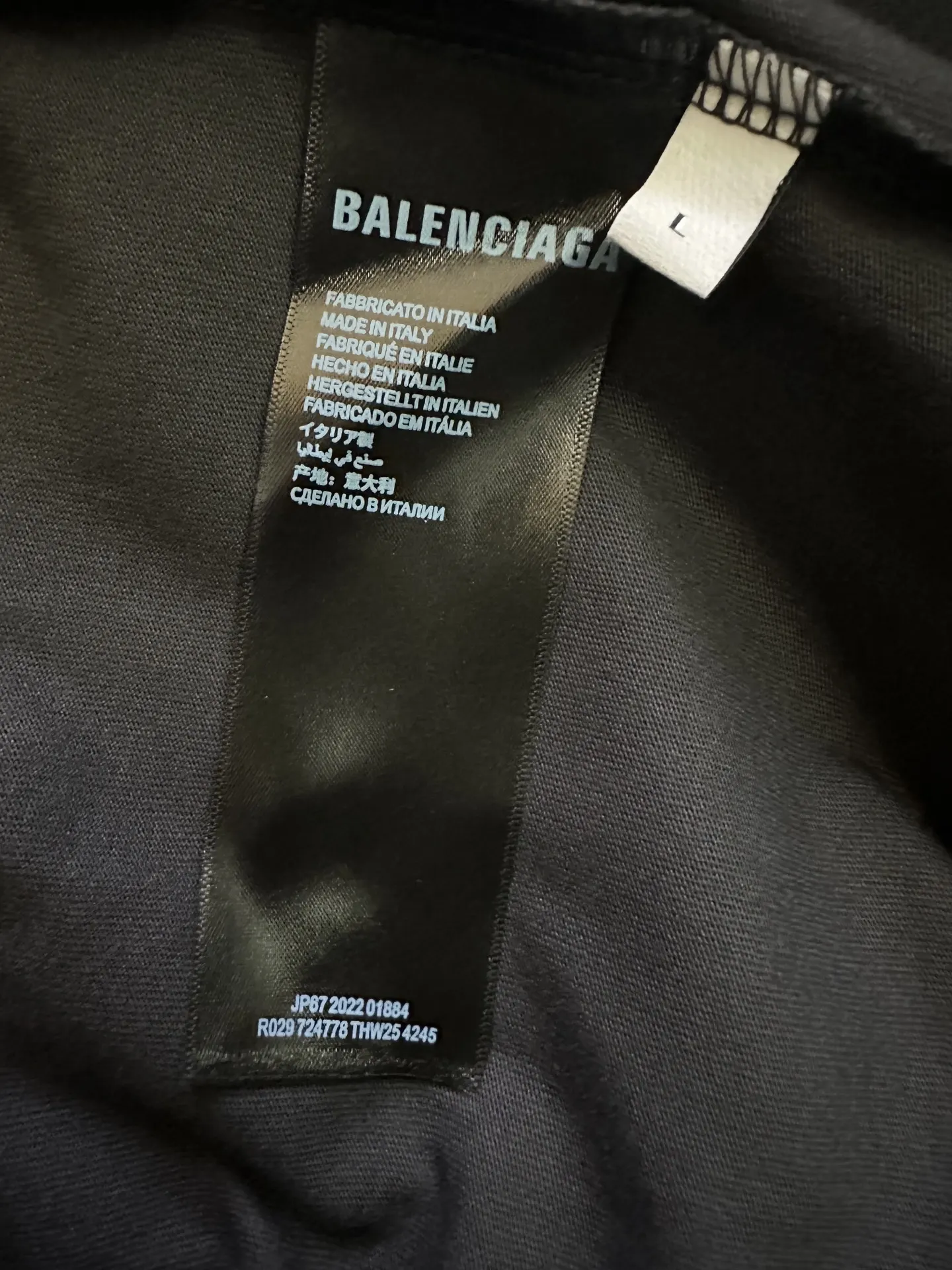 Balenciaga x Lamborghini Logo Print T-Shirt D20012427 — view 9