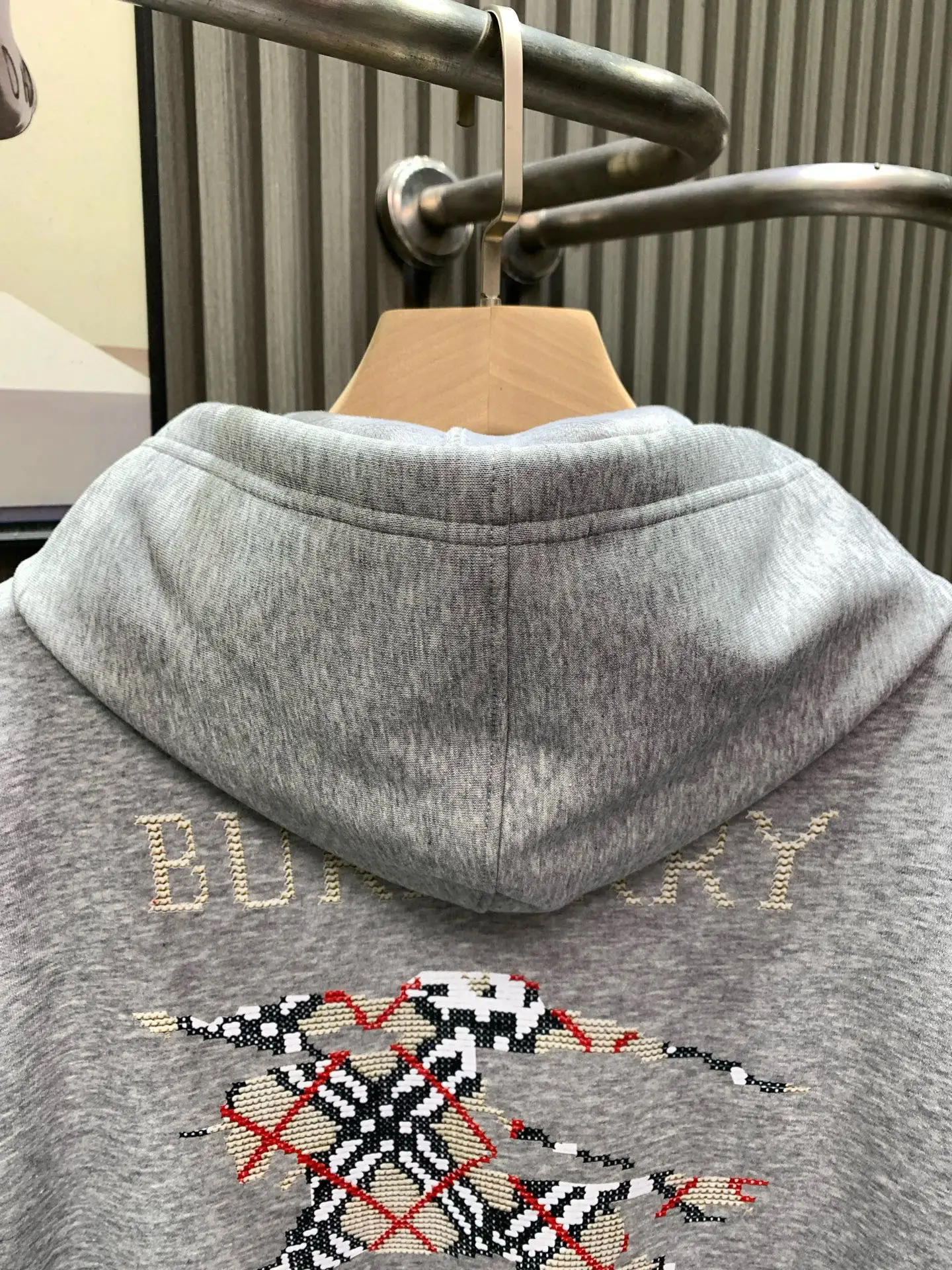 Equestrian Knight Embroidered Zip-Up Hoodie D20014131 — view 4