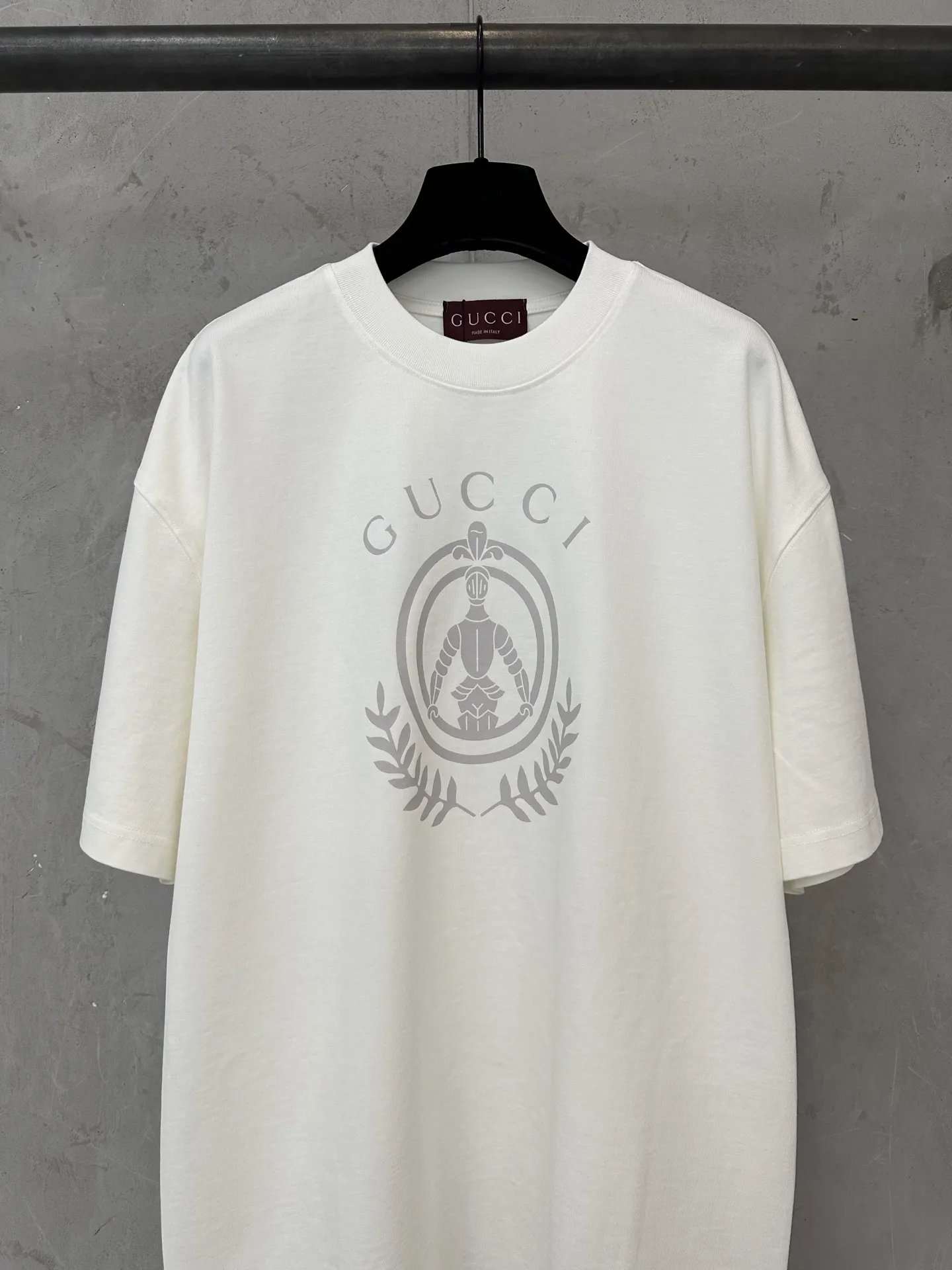 Gucci Knight Crest Heavyweight Cotton T-Shirt D20011486 — view 3