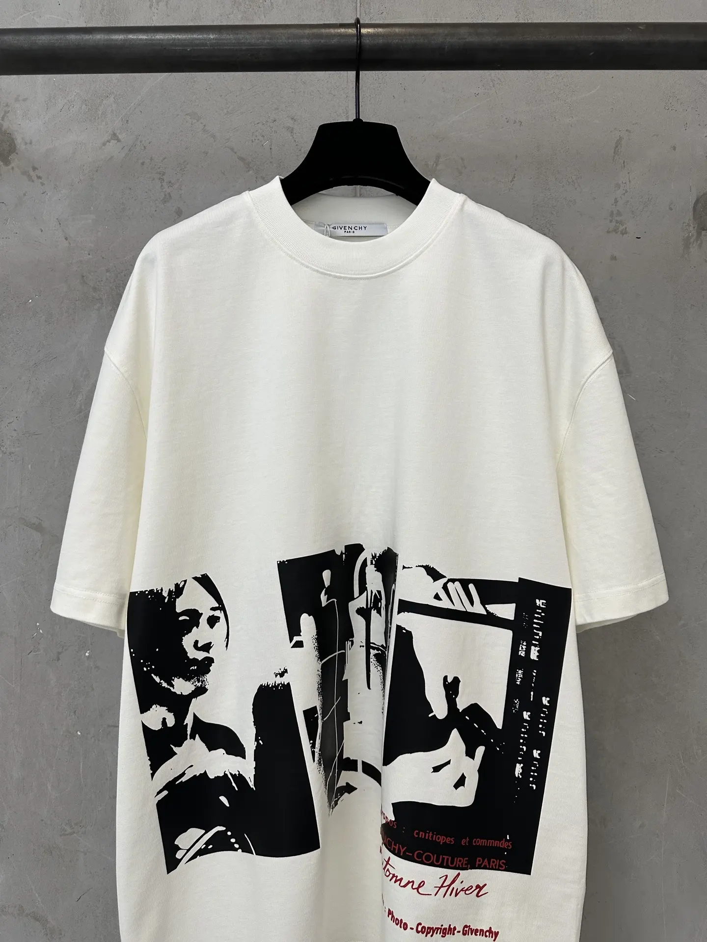 Givenchy Photo Print Heavyweight Cotton T-Shirt D20011466 — view 3