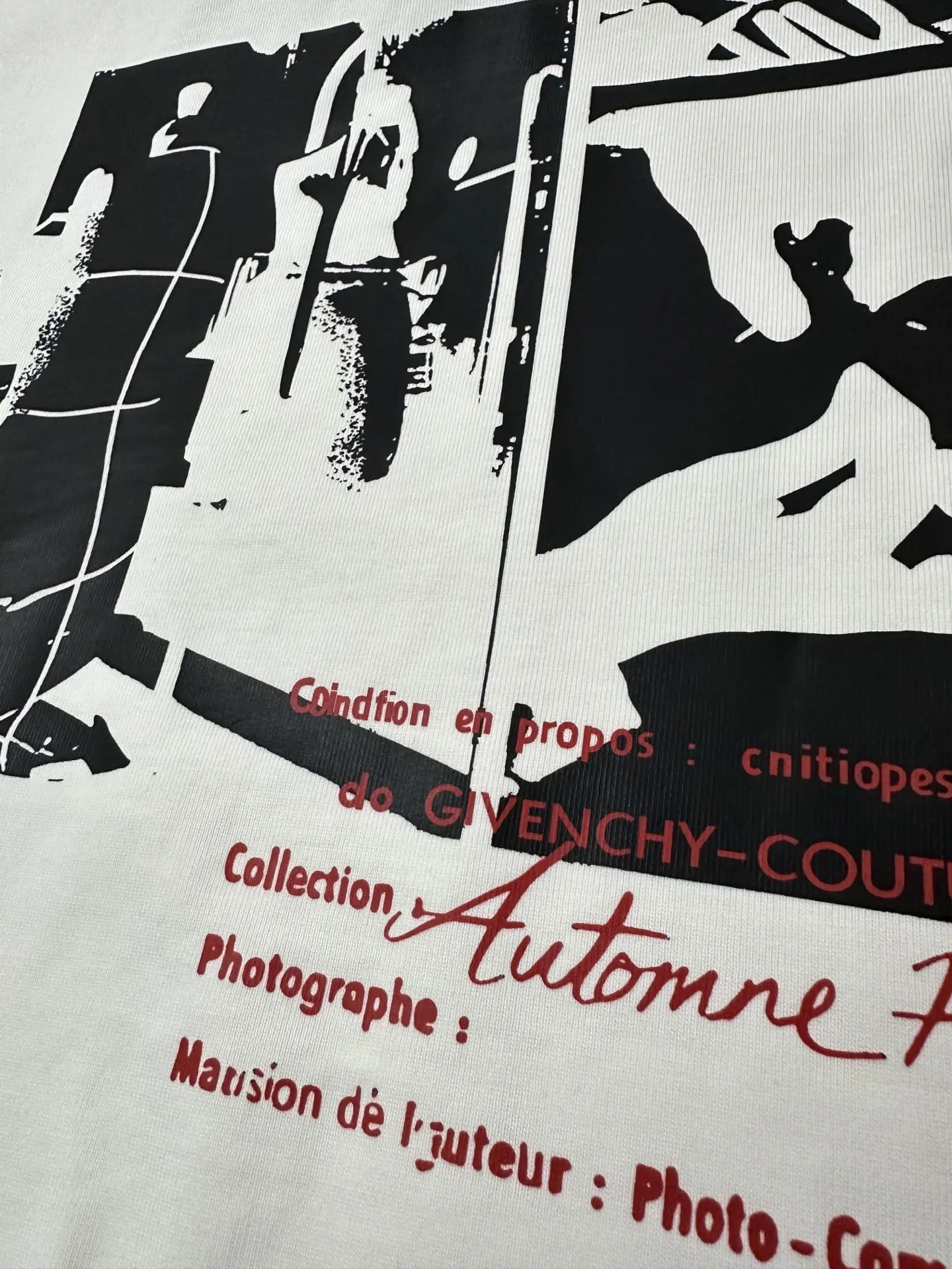 Givenchy Photo Print Heavyweight Cotton T-Shirt D20011466 — view 8