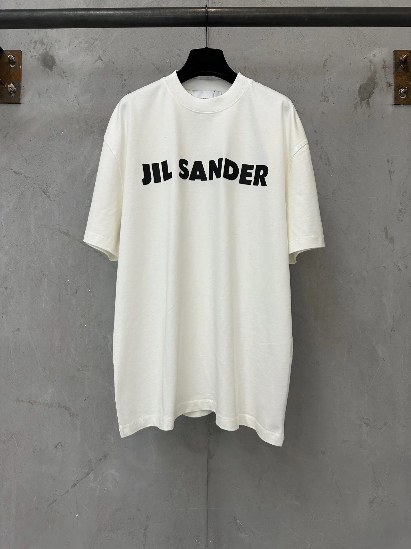 Logo Print Heavyweight Cotton T-Shirt D20011470