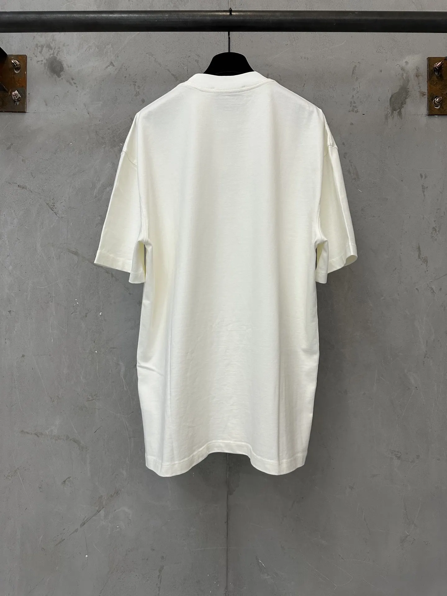 Logo Print Heavyweight Cotton T-Shirt D20011470 — view 2