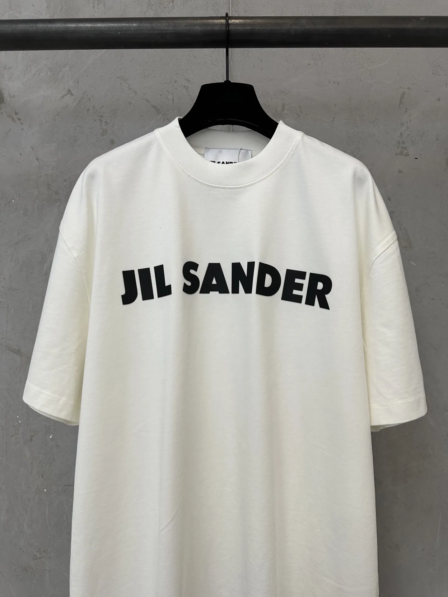 Logo Print Heavyweight Cotton T-Shirt D20011470 — view 3