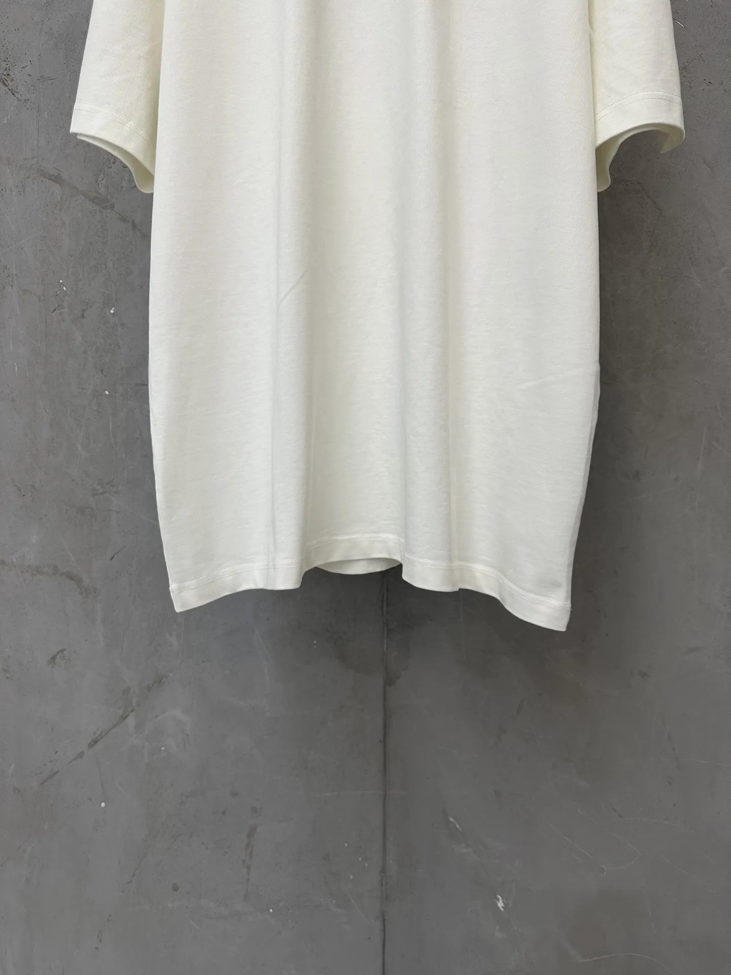 Logo Print Heavyweight Cotton T-Shirt D20011470 — view 4