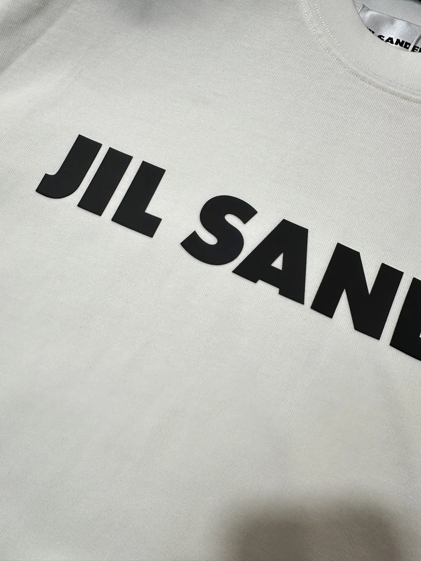Logo Print Heavyweight Cotton T-Shirt D20011470 — view 6