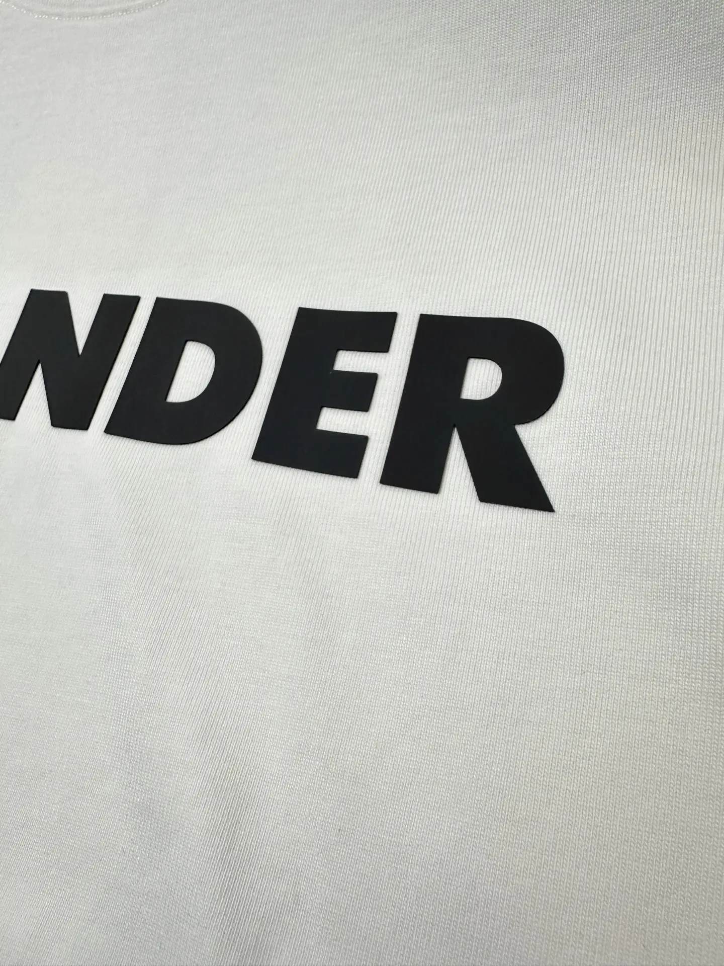 Logo Print Heavyweight Cotton T-Shirt D20011470 — view 8