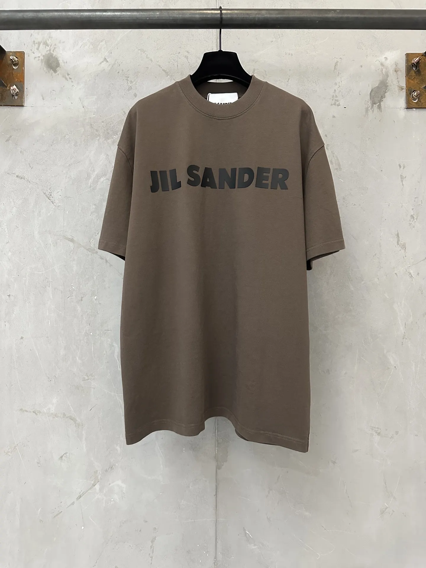 Logo-Print Heavyweight Cotton T-Shirt D20011475