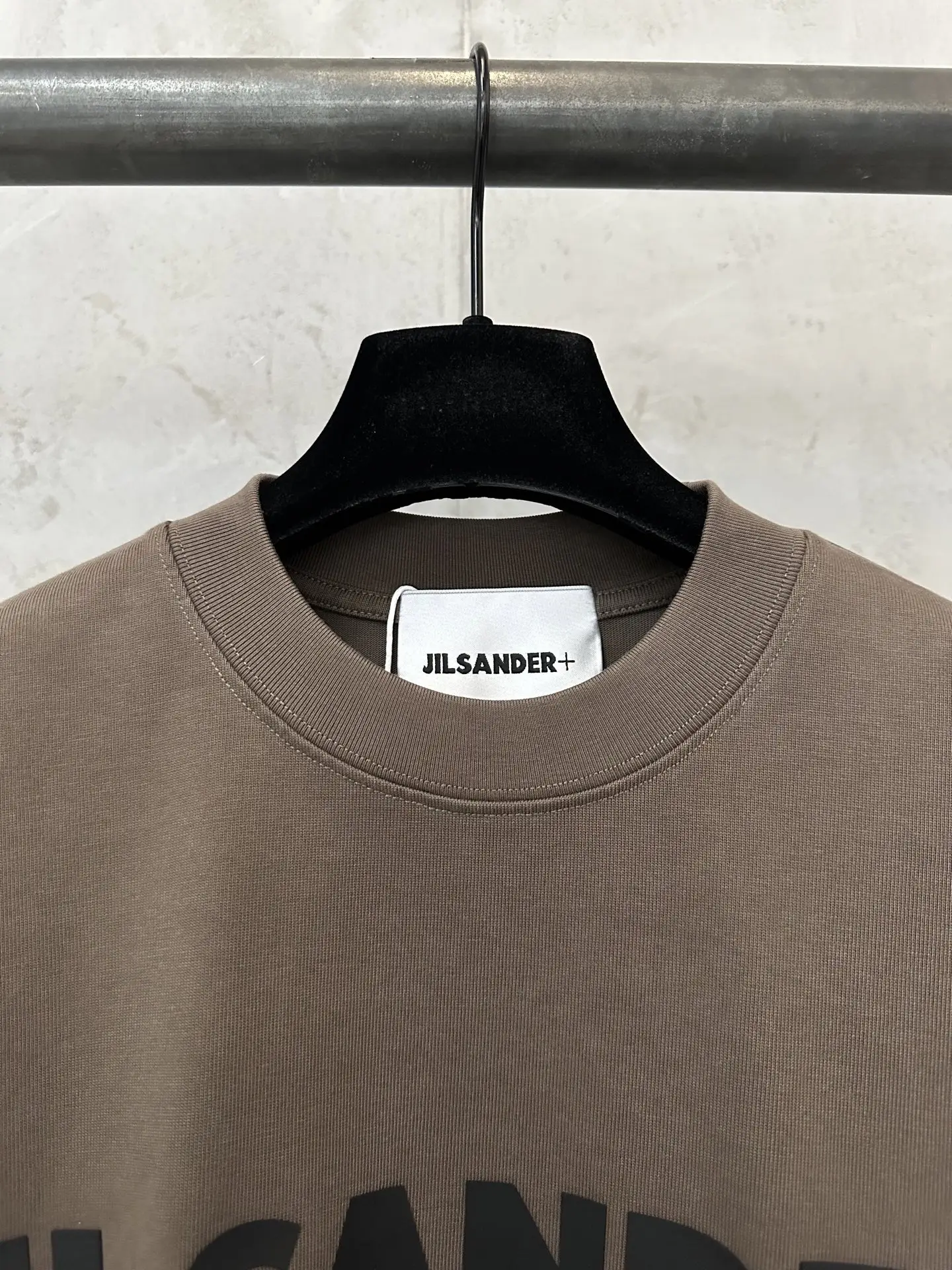 Logo-Print Heavyweight Cotton T-Shirt D20011475 — view 5