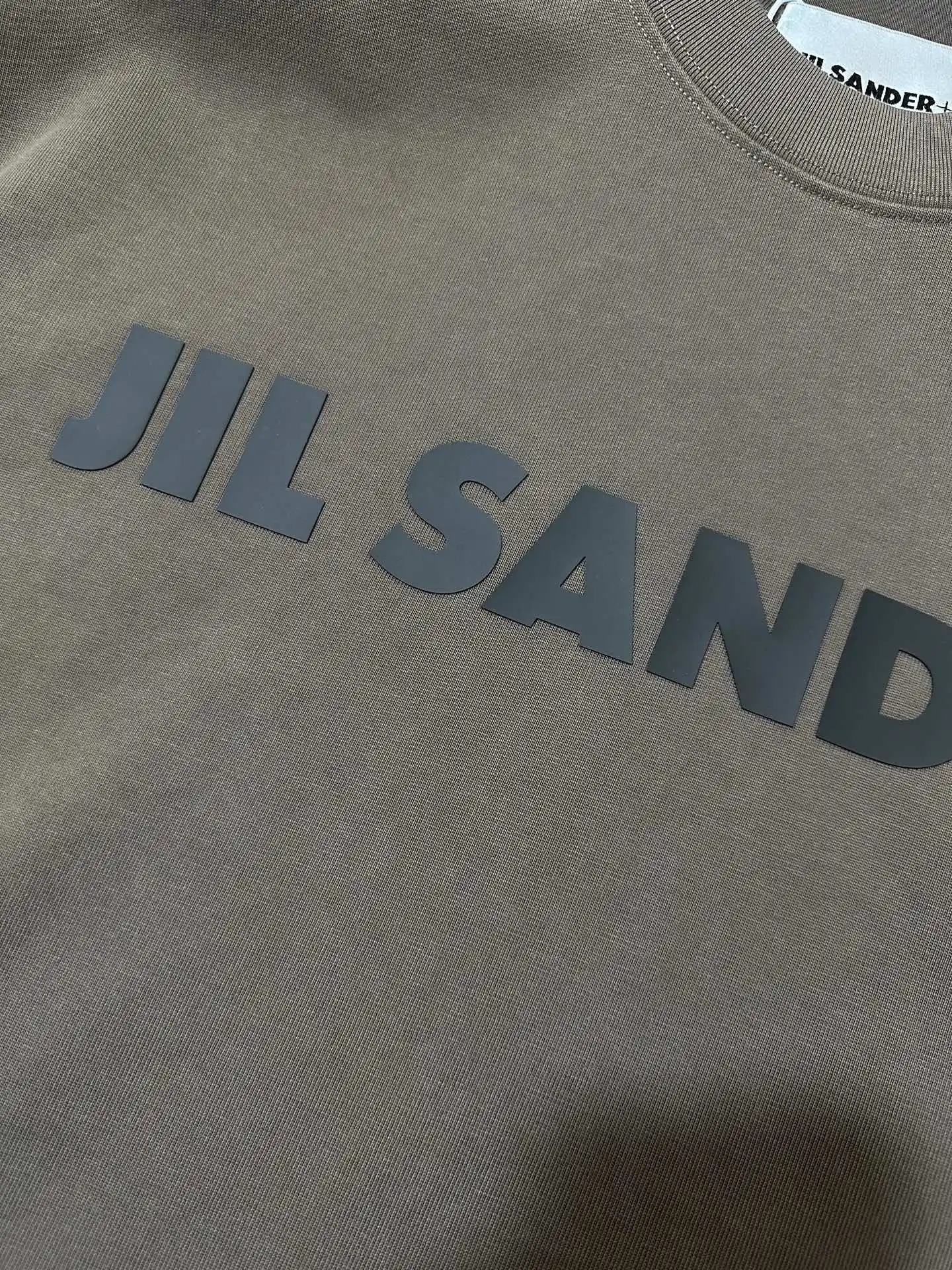 Logo-Print Heavyweight Cotton T-Shirt D20011475 — view 6