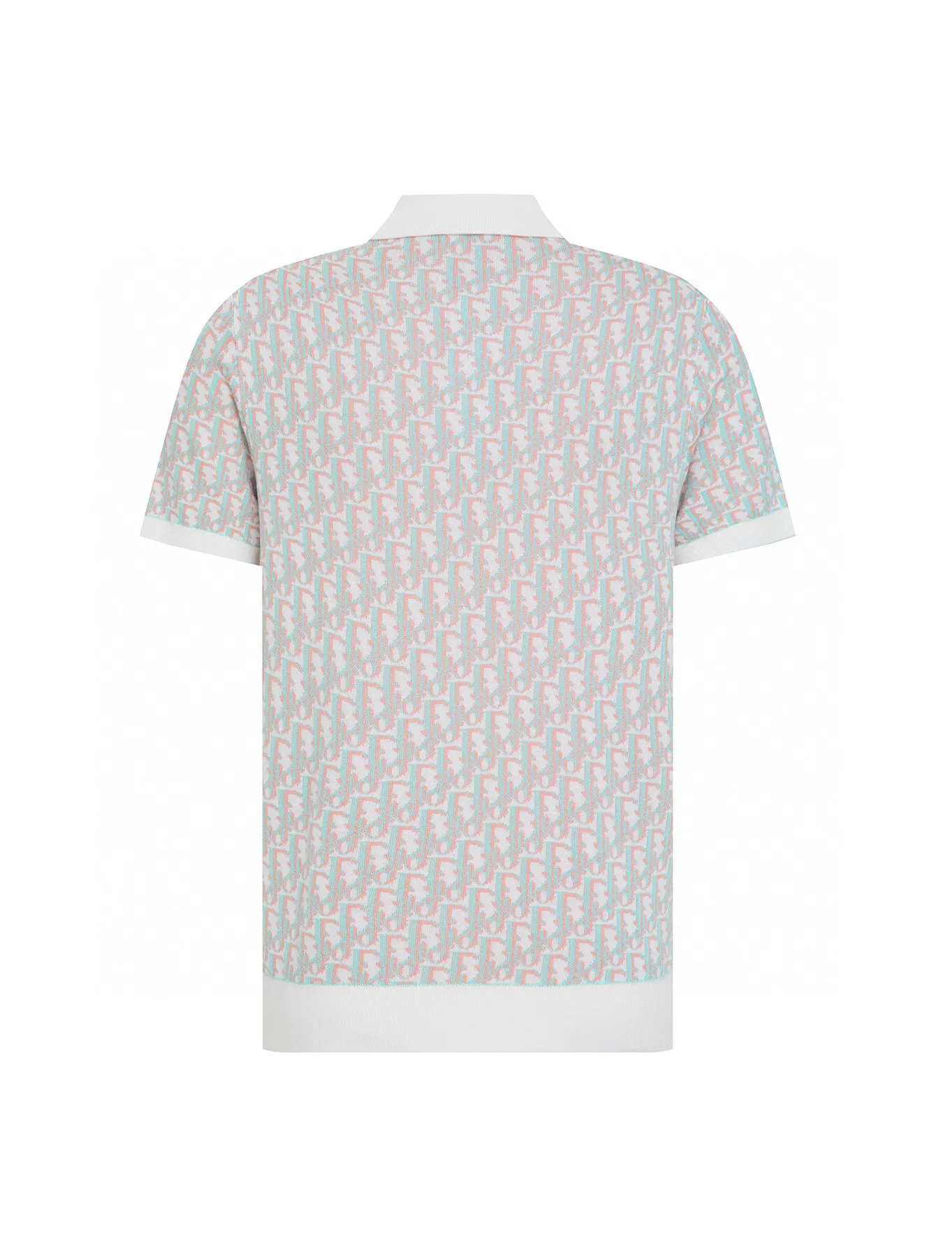 Oblique Jacquard Knit Polo Shirt D20515271 — view 3