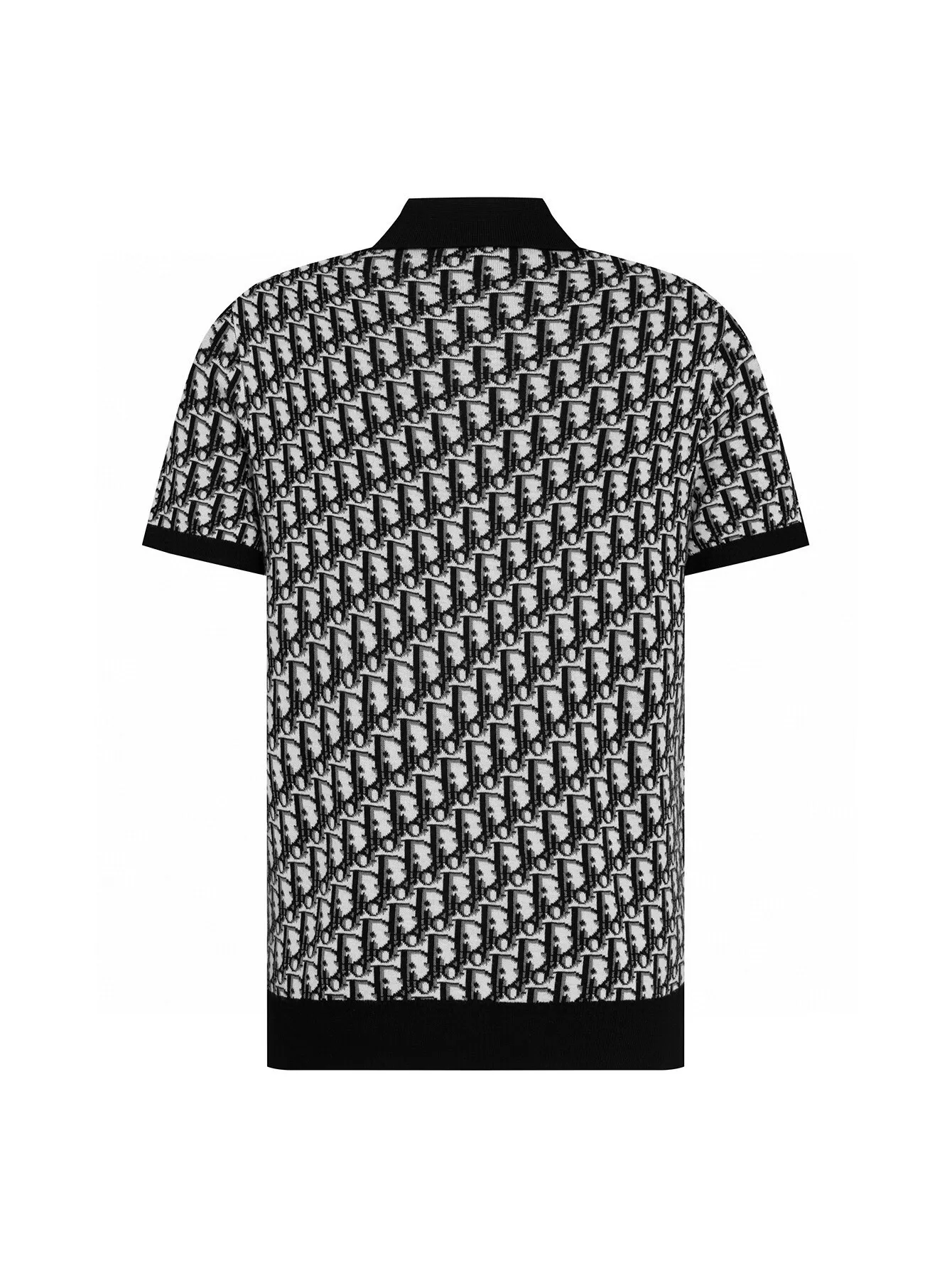 Oblique Jacquard Tencel Knit Polo Shirt D20515272 — view 2