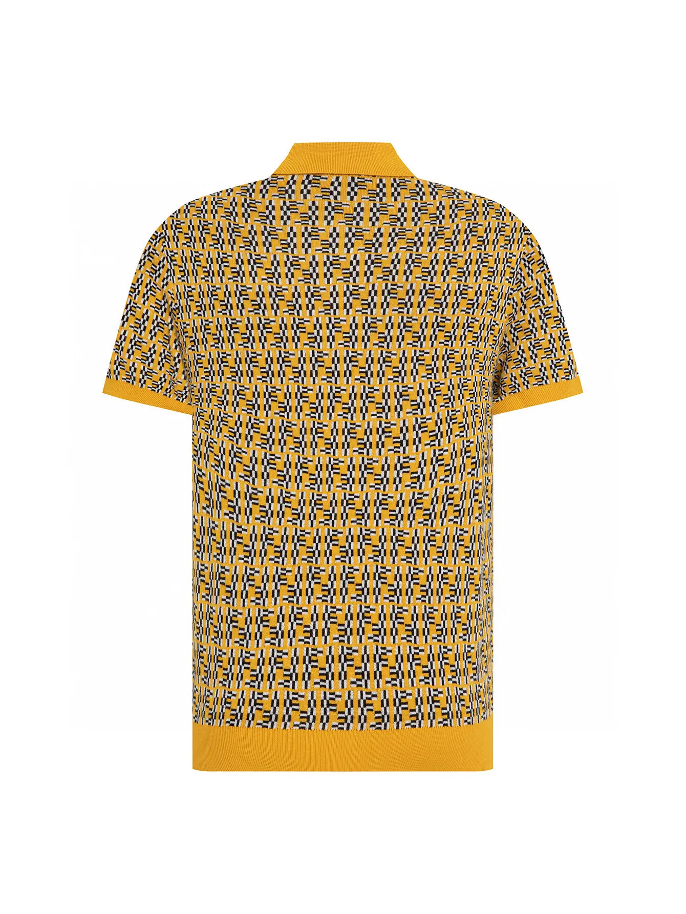 FF Monogram Jacquard Knit Polo Shirt D20515277 — view 2