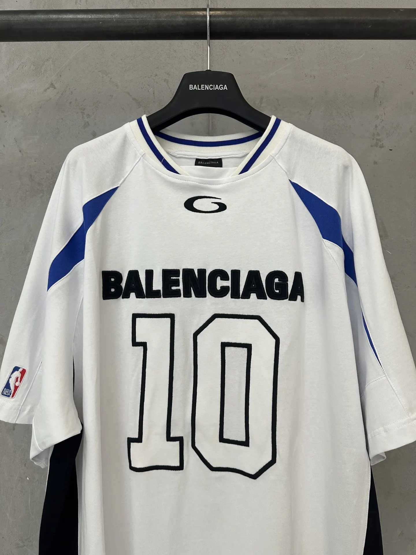 Balenciaga NBA Collaboration Jersey T-Shirt D20511557 — view 3