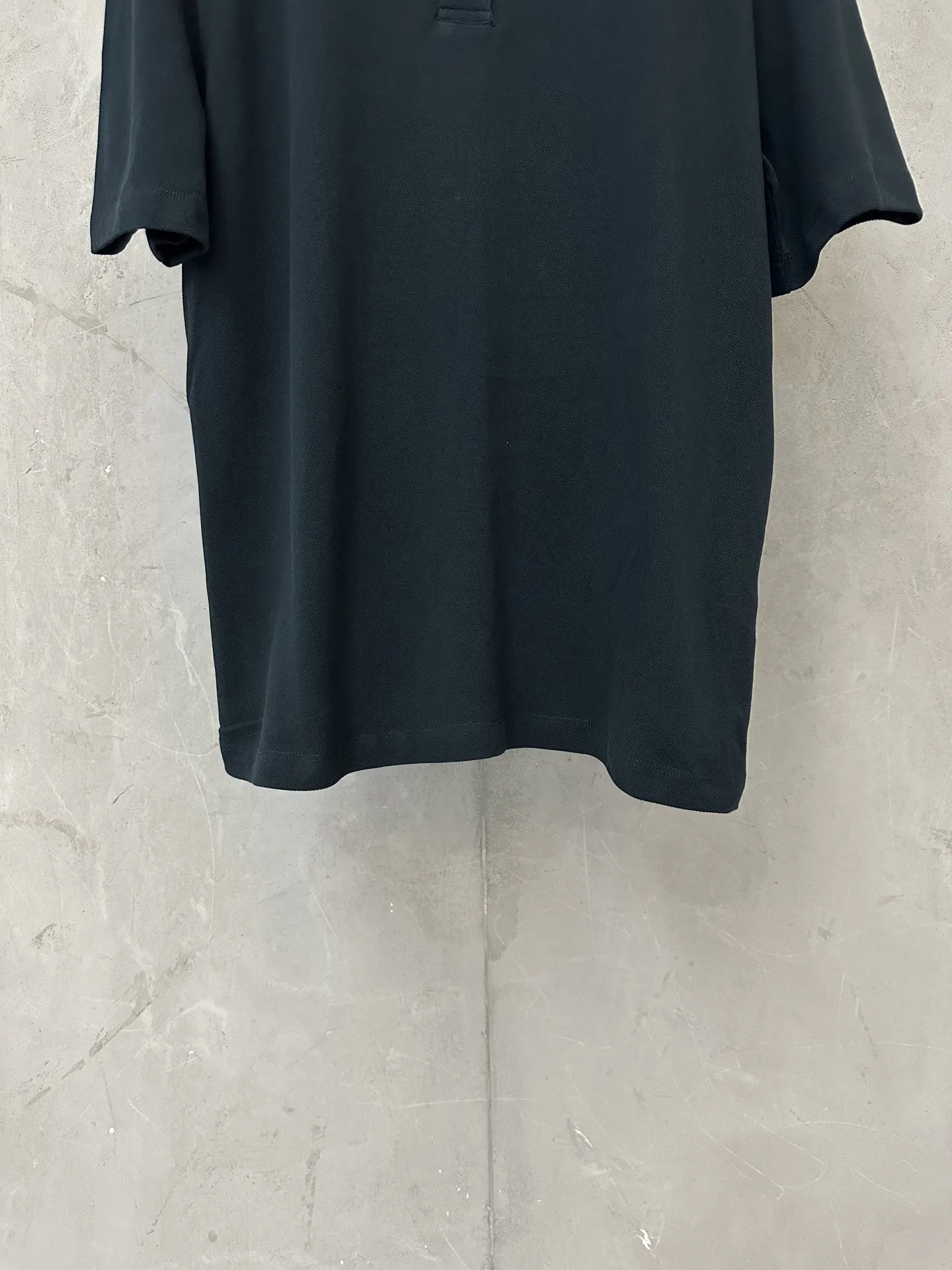 Anagram Embroidered Cotton-Piqué Polo Shirt D20511464 — view 4