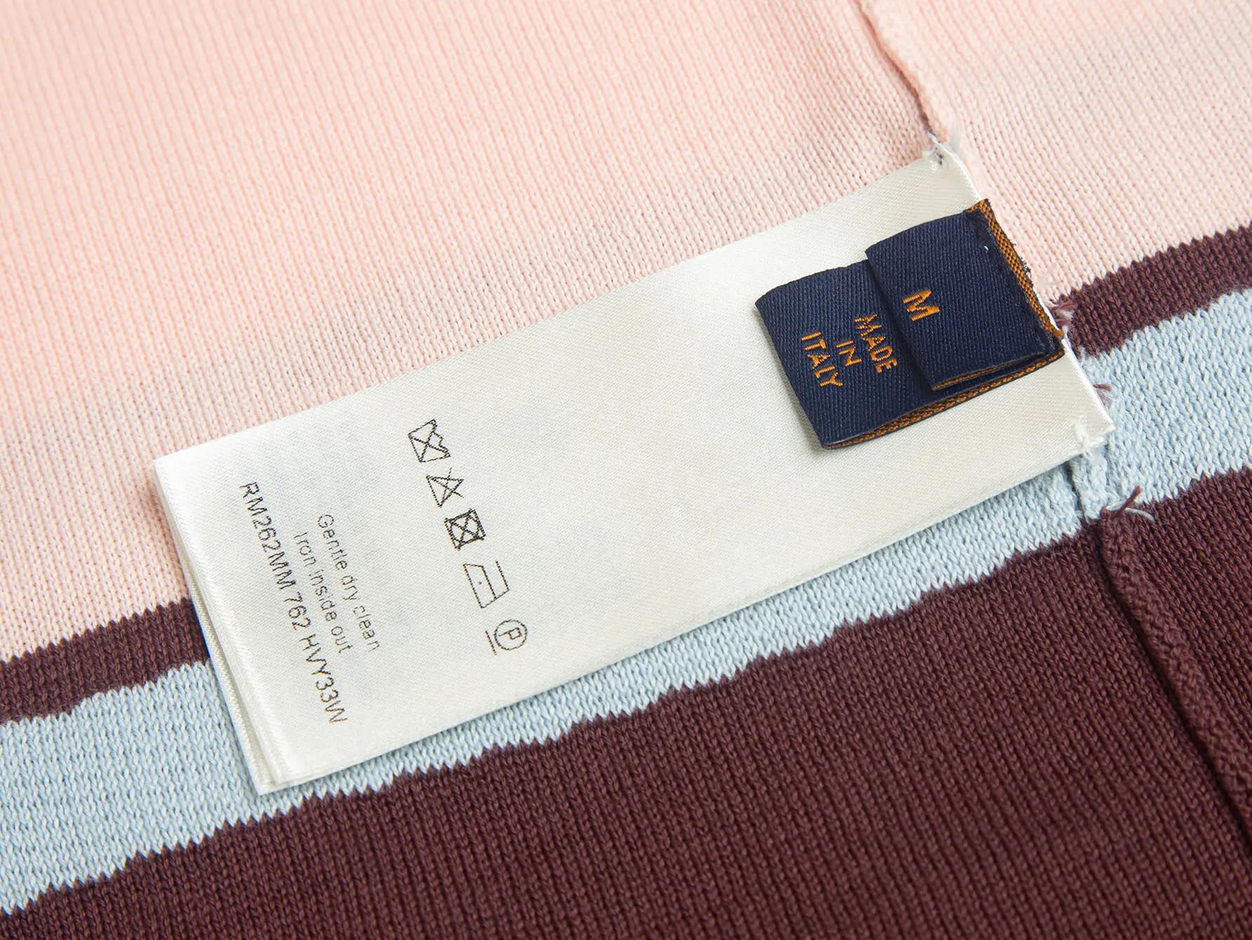 Striped Wool-Blend Knit T-Shirt D20511061 — view 11