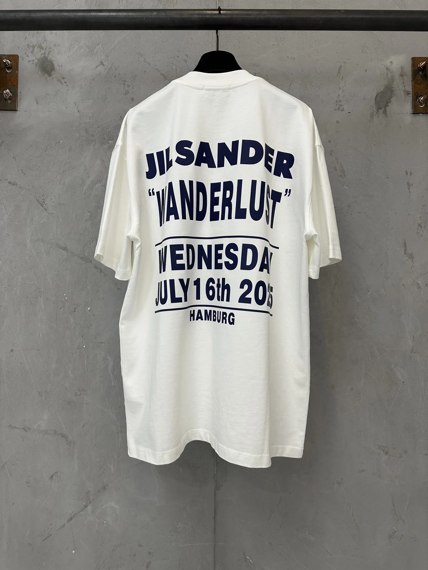 Water Graphic Heavyweight Cotton T-Shirt D20511489 — view 2