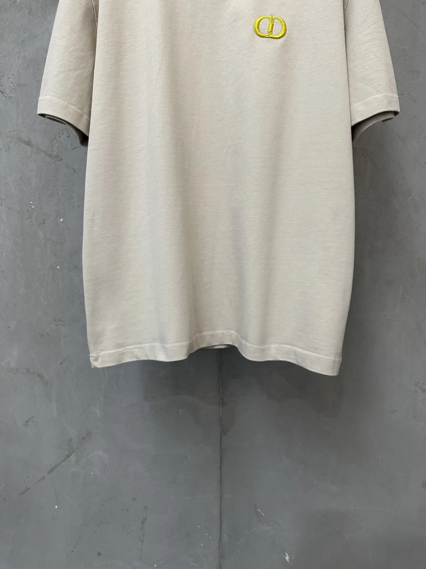 CD Icon Embroidered Heavyweight Cotton T-Shirt D21022265 — view 4