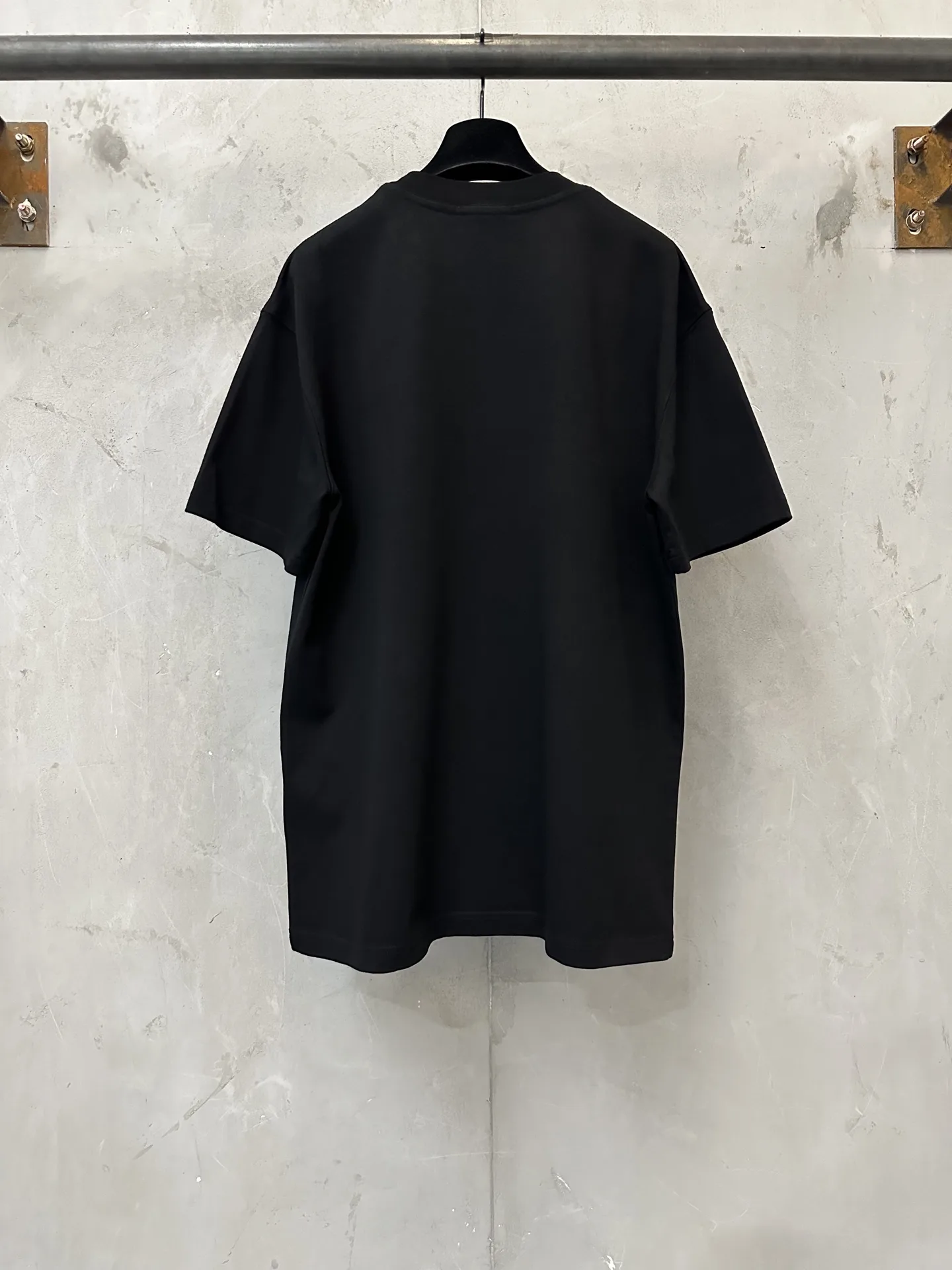 CD Logo Embroidered Heavyweight Cotton T-Shirt D21022261 — view 2