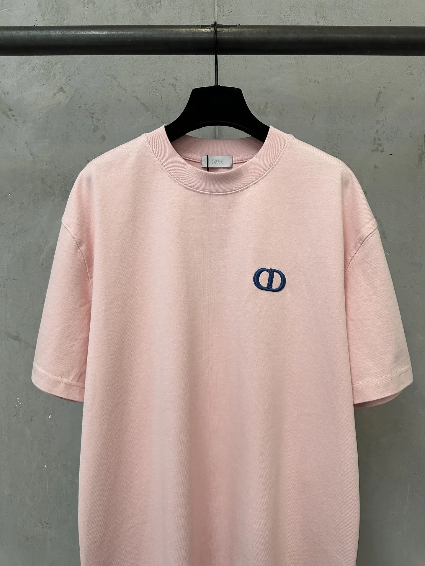 CD Icon Embroidered Heavyweight Cotton T-Shirt D21022264 — view 3