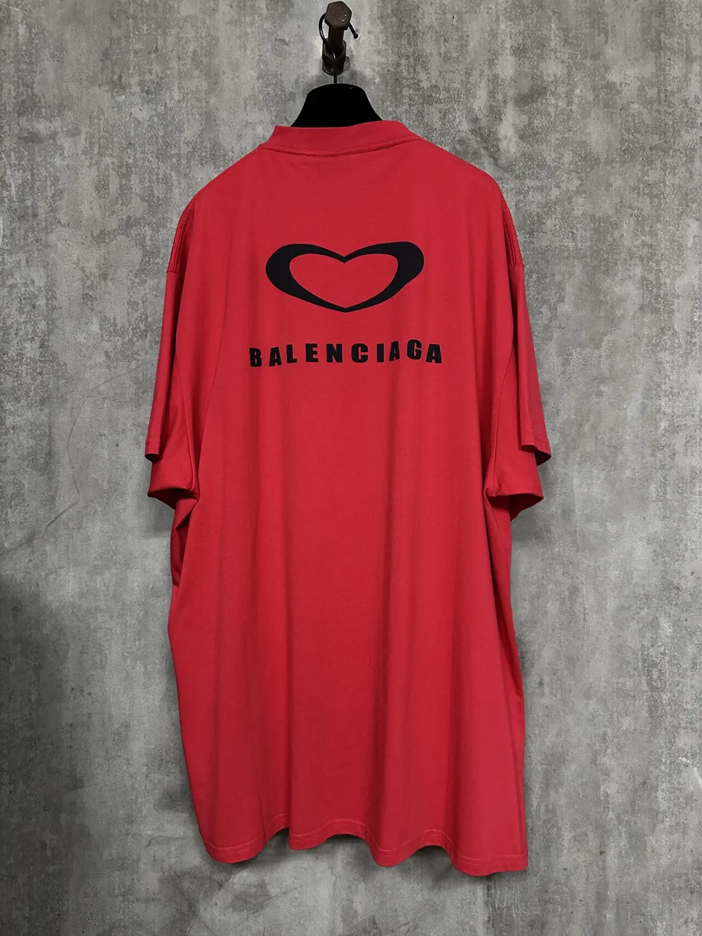 Heart Logo Oversized Cotton T-Shirt D21015319 — view 2