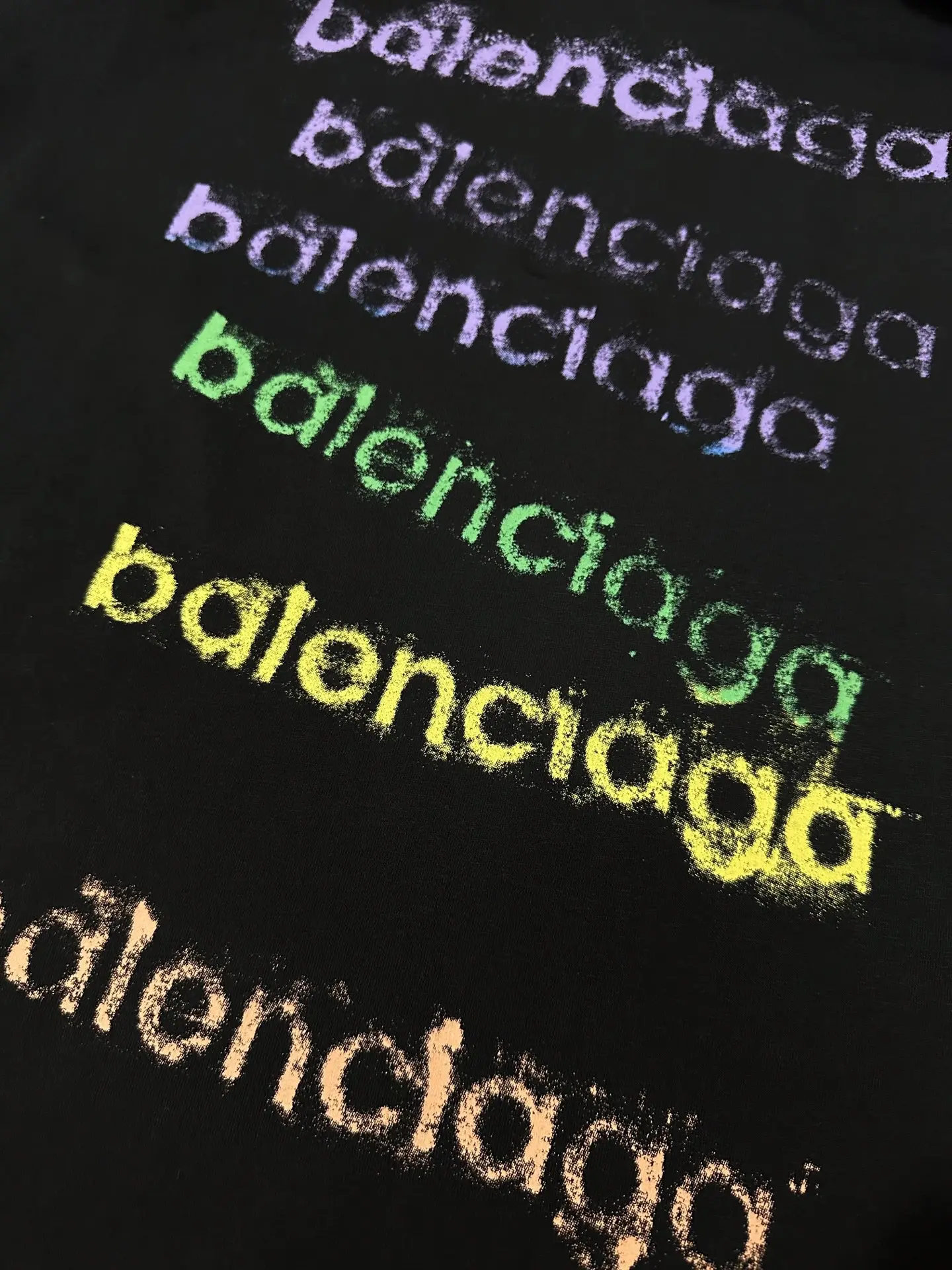Logo Spray-Paint Oversized T-Shirt D21023069 — view 7