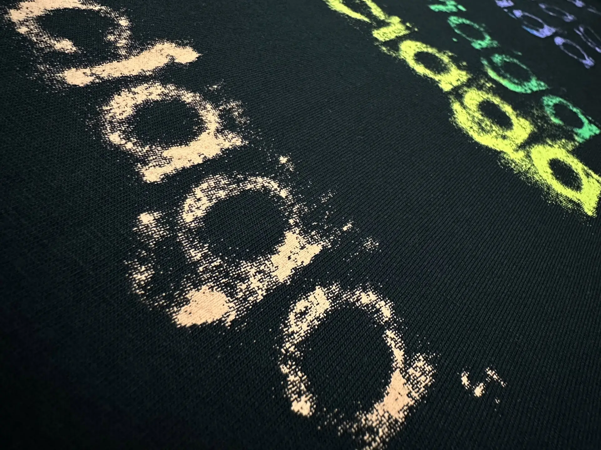 Logo Spray-Paint Oversized T-Shirt D21023069 — view 8