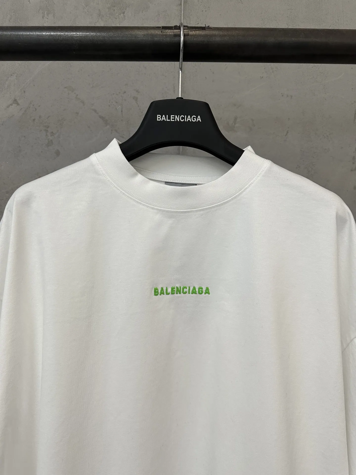Logo Embroidered Cotton Jersey T-Shirt D21023075 — view 5