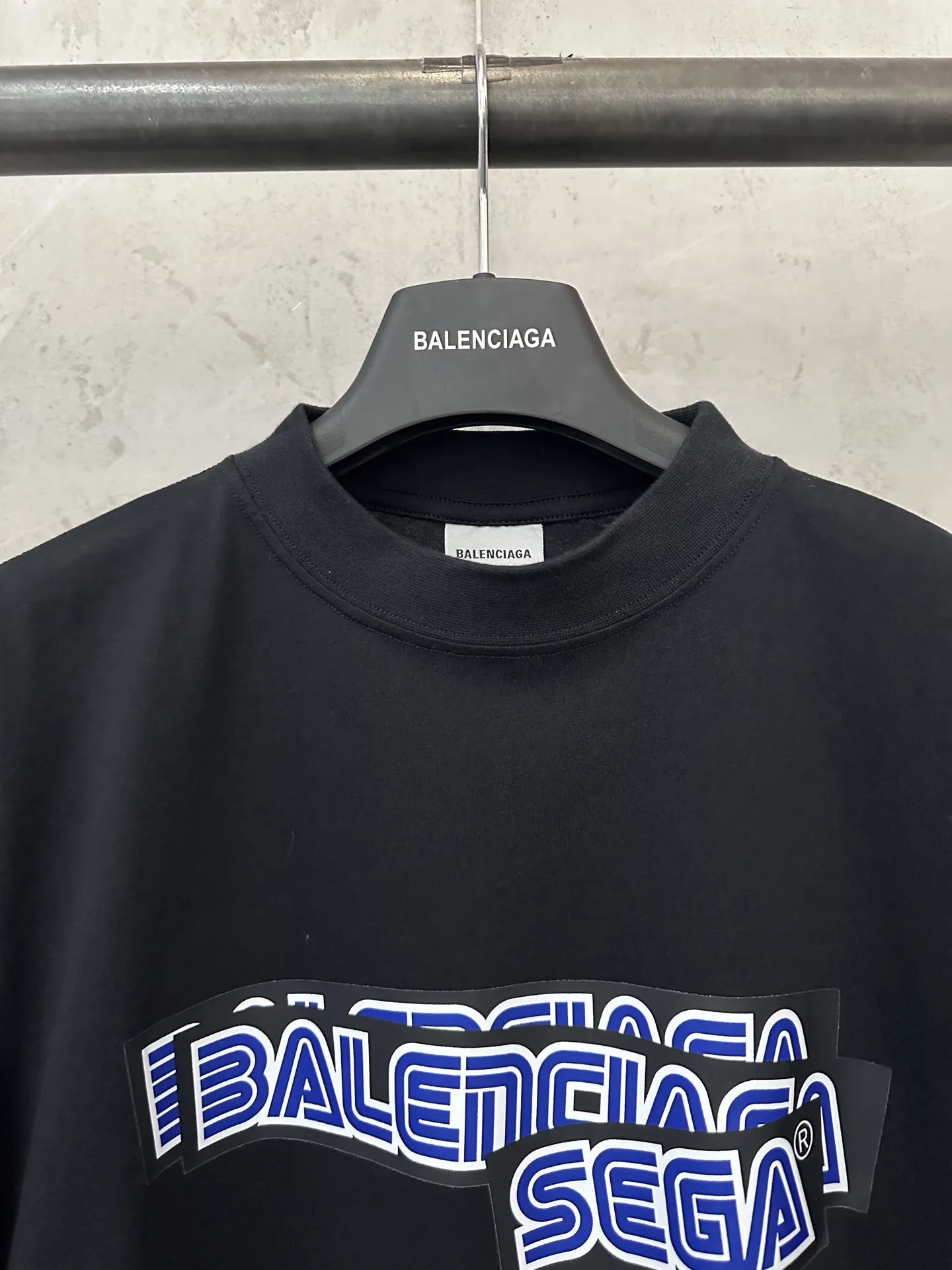 Balenciaga SEGA Logo Oversized T-Shirt D21018934 — view 5