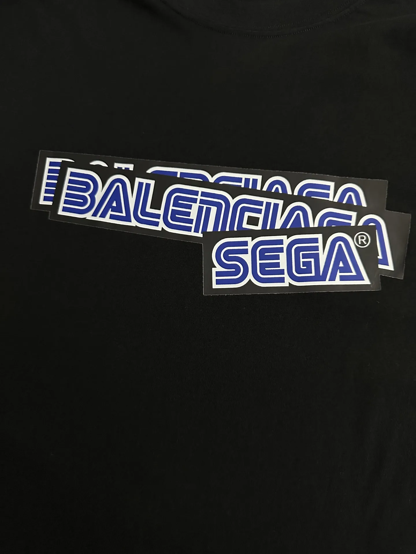 Balenciaga SEGA Logo Oversized T-Shirt D21018934 — view 7