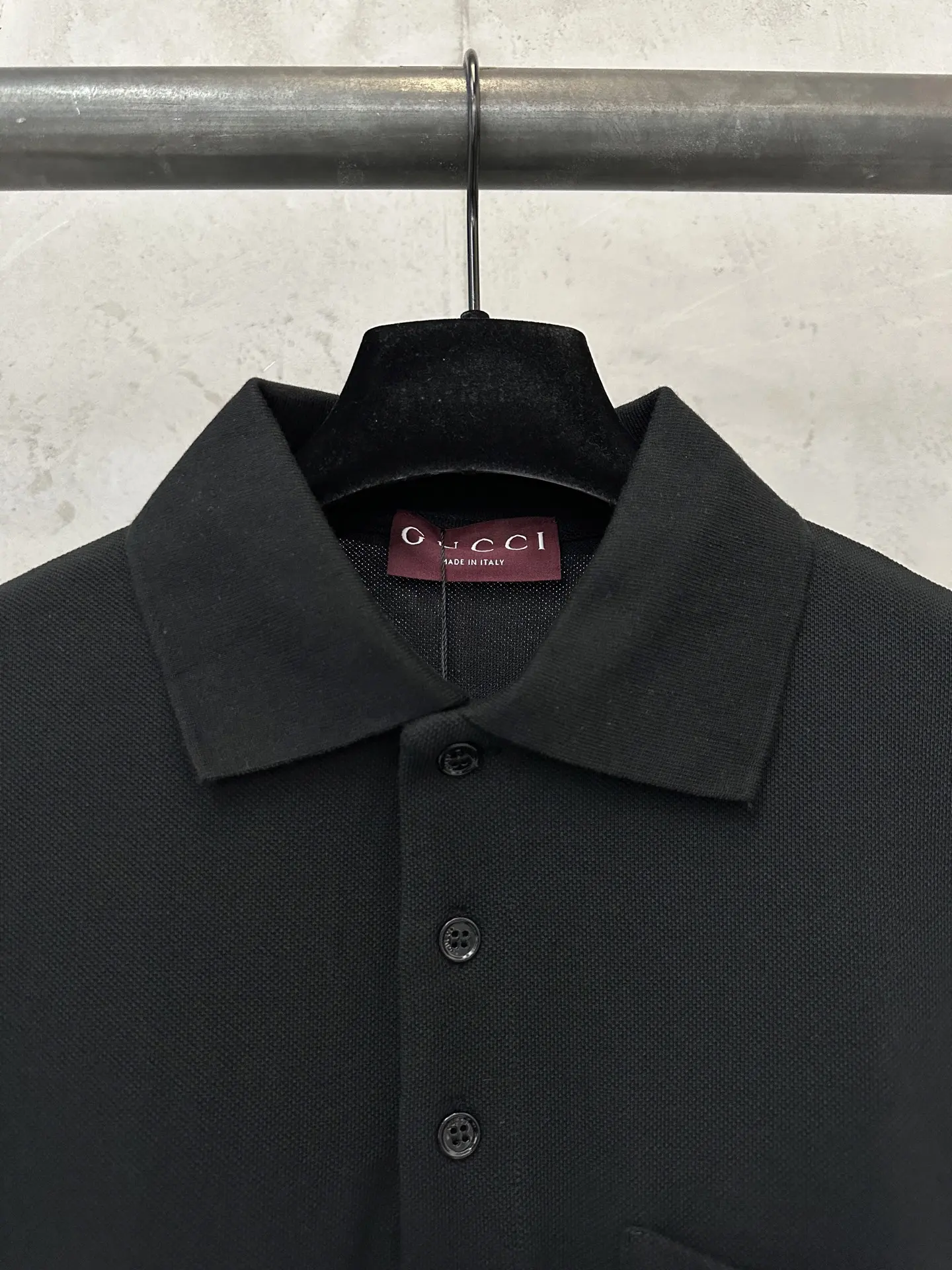 Horsebit Embroidered Cotton-Piqué Polo Shirt D21011480 — view 5