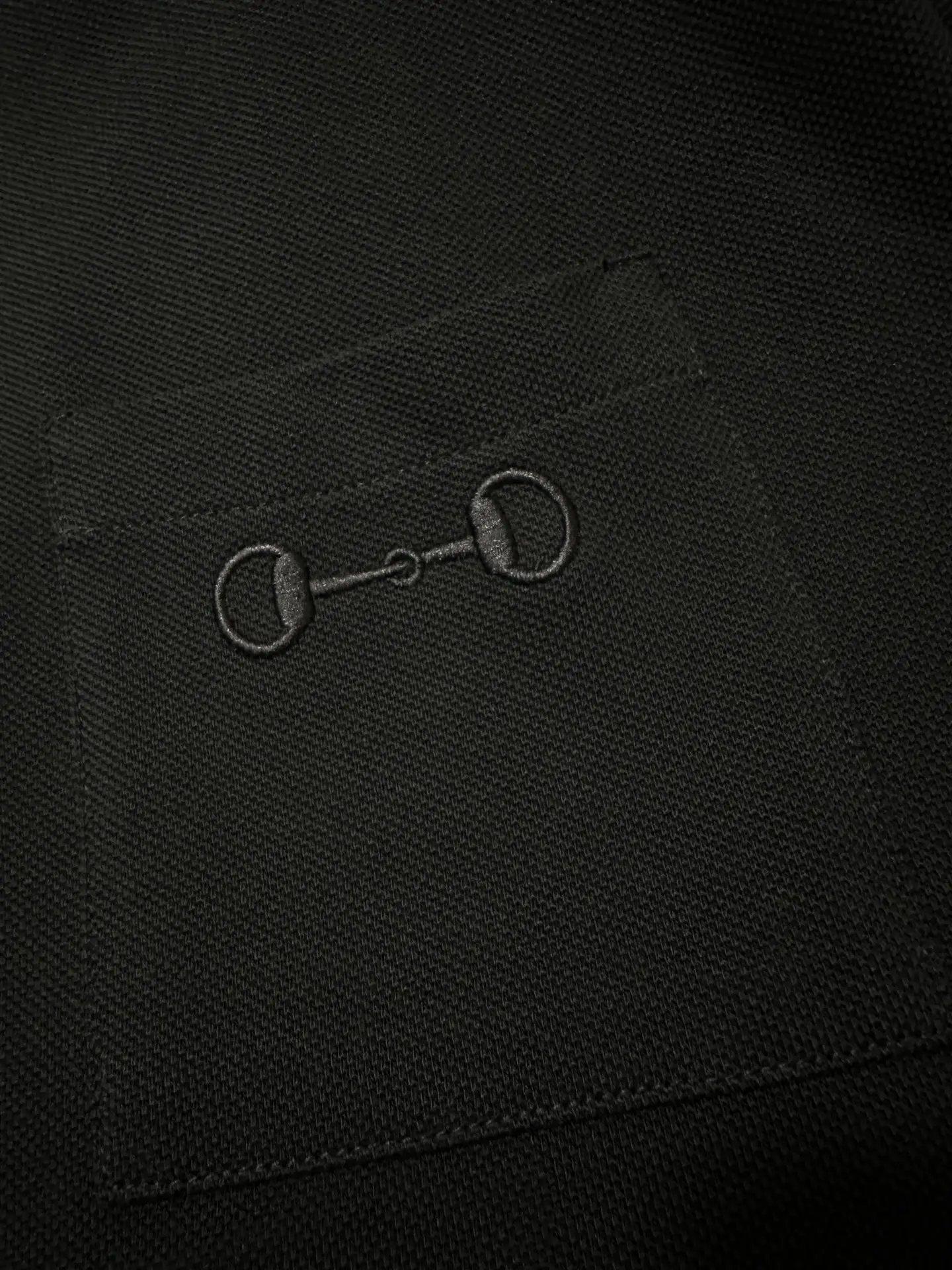 Horsebit Embroidered Cotton-Piqué Polo Shirt D21011480 — view 7