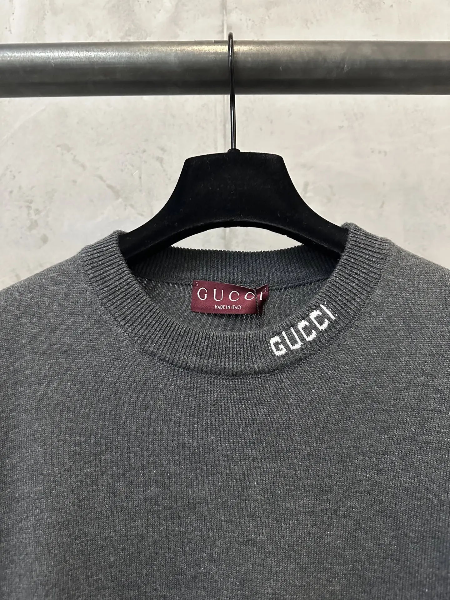 Logo-Jacquard Silk and Cotton-Blend Knit T-Shirt D21011173 — view 5