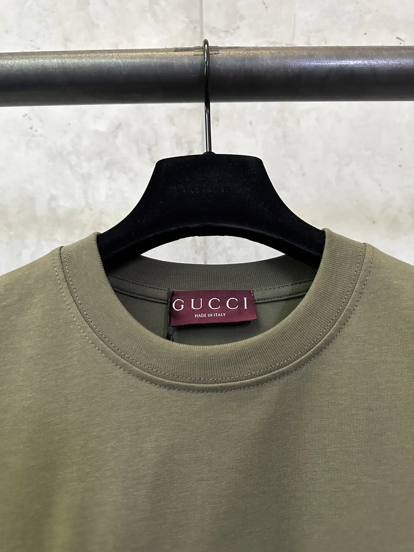 Embroidered Logo Cotton T-Shirt D21012399 — view 7