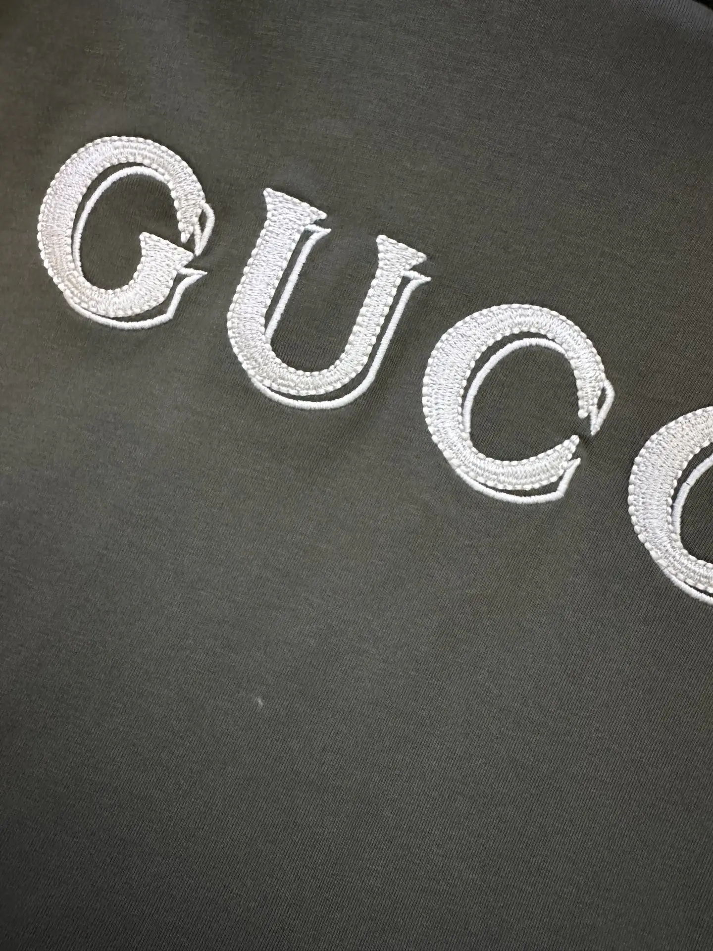 Embroidered Logo Cotton T-Shirt D21012399 — view 8