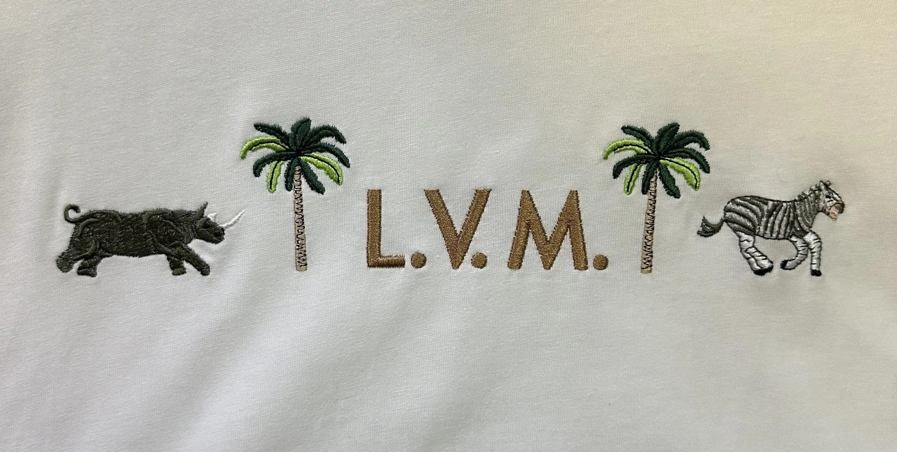 Animal Embroidery Cotton T-Shirt D21015295 — view 8