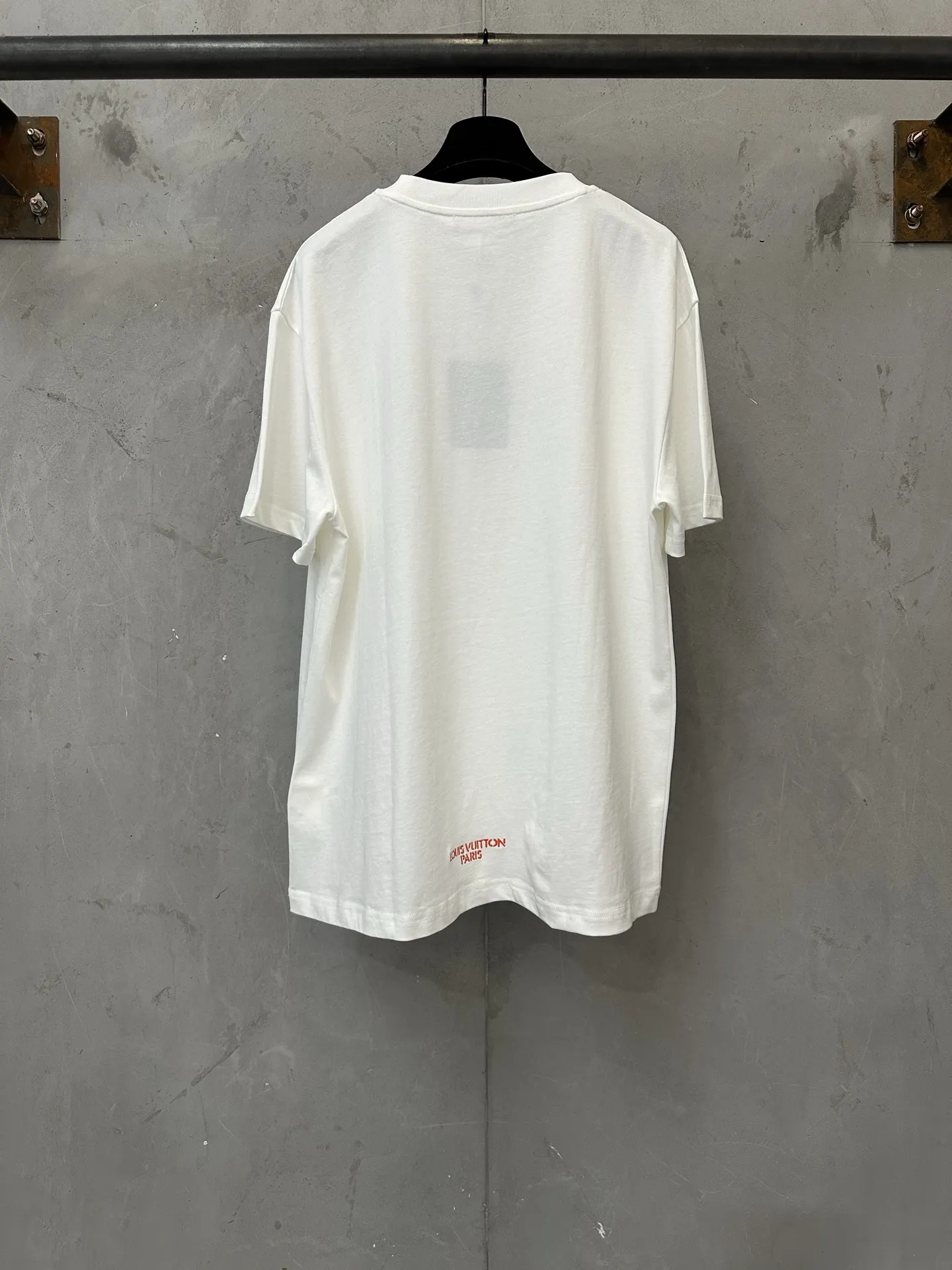 Laser-Cut Logo Cotton T-Shirt D21022285 — view 2